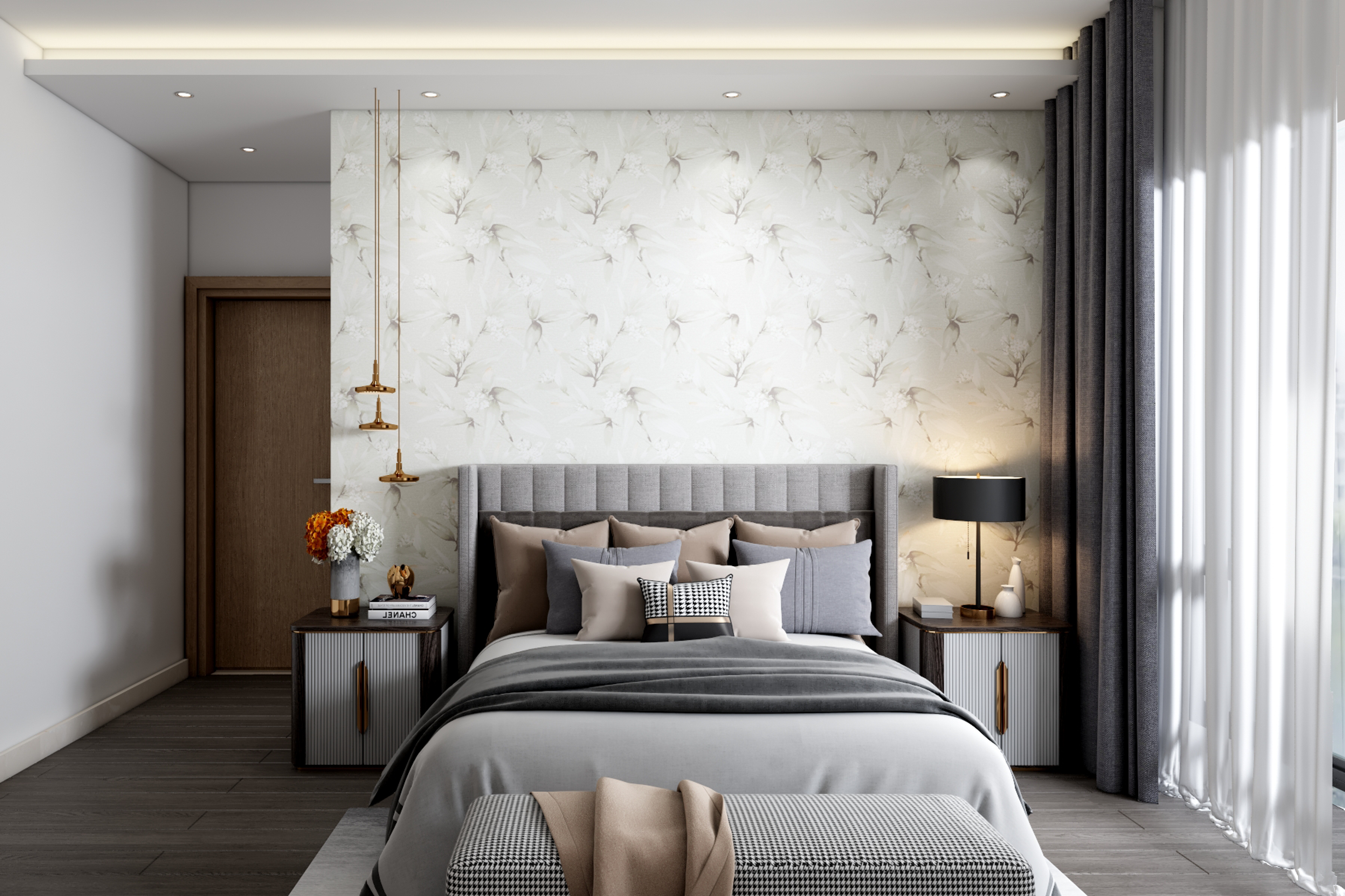 Convenient Spacious Master Bedroom - Livspace