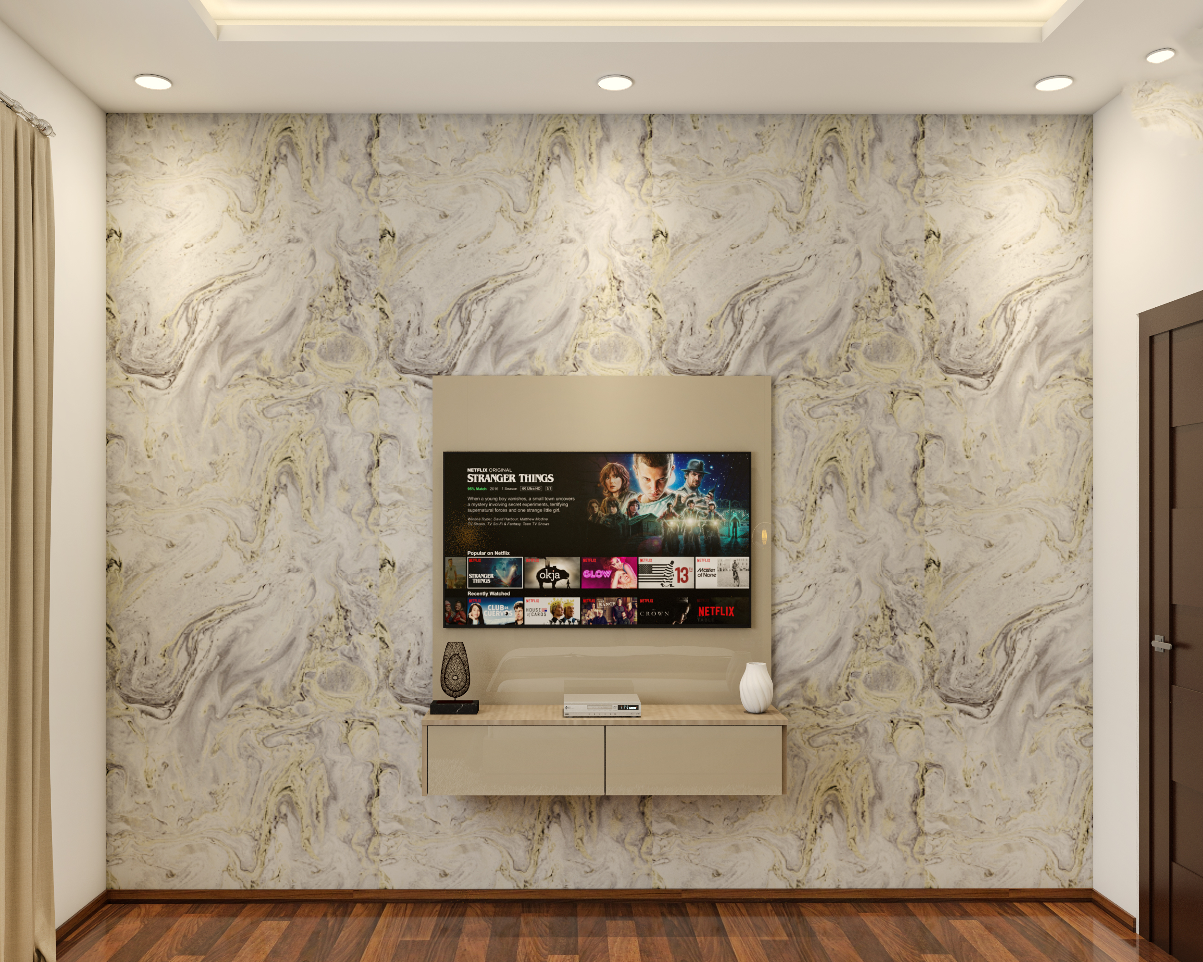 Classic Master Bedroom Design - Livspace