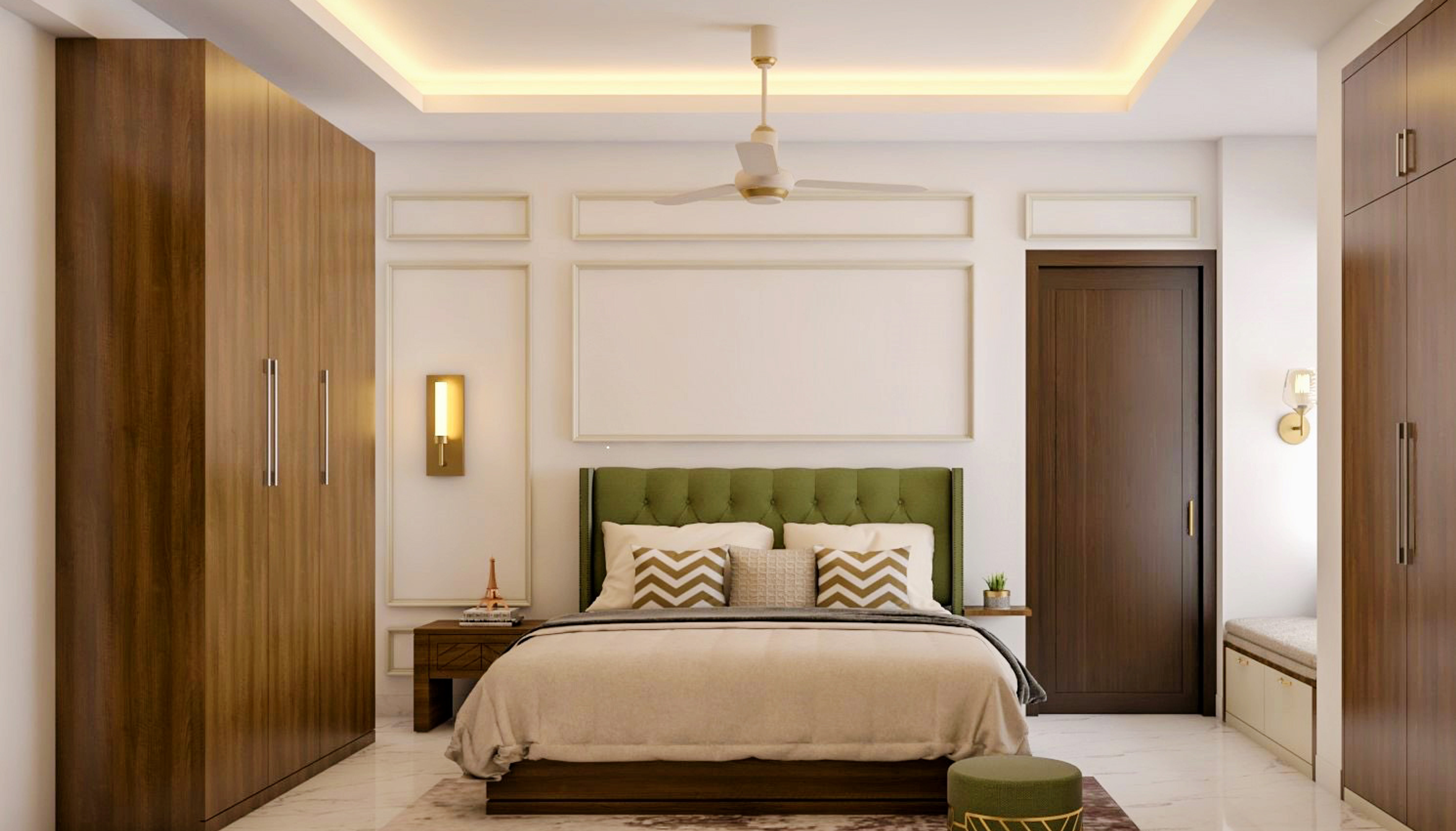 Modern Master Bedroom - Livspace