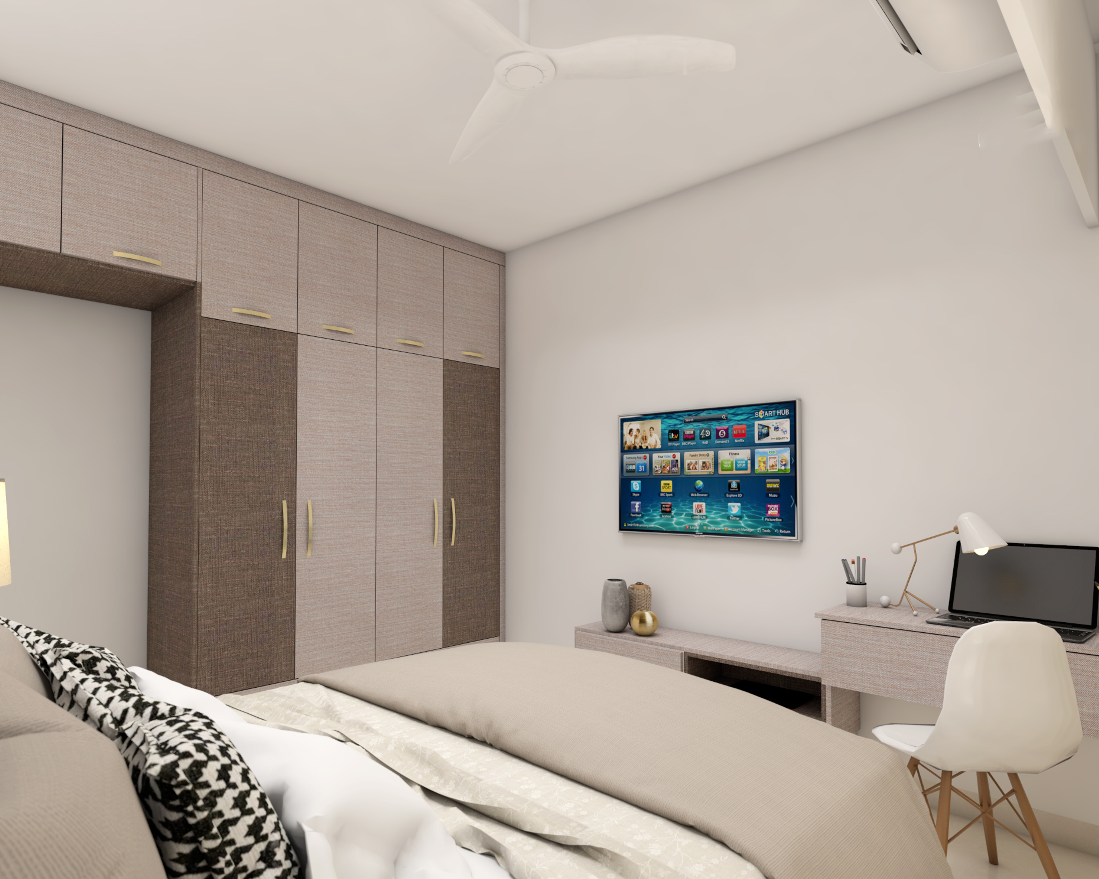 Modern Master Bedroom - Livspace