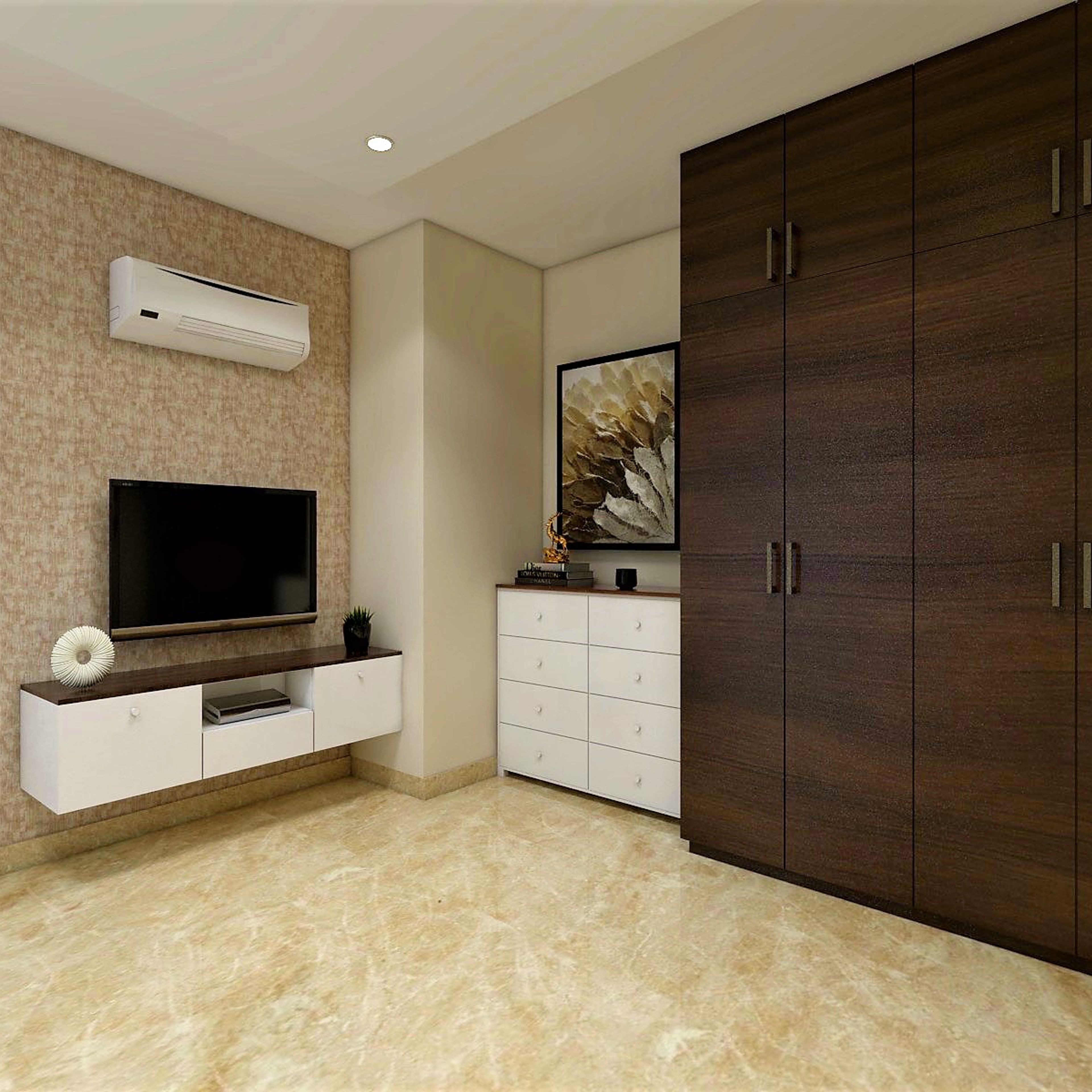 Modern Master Bedroom - Livspace