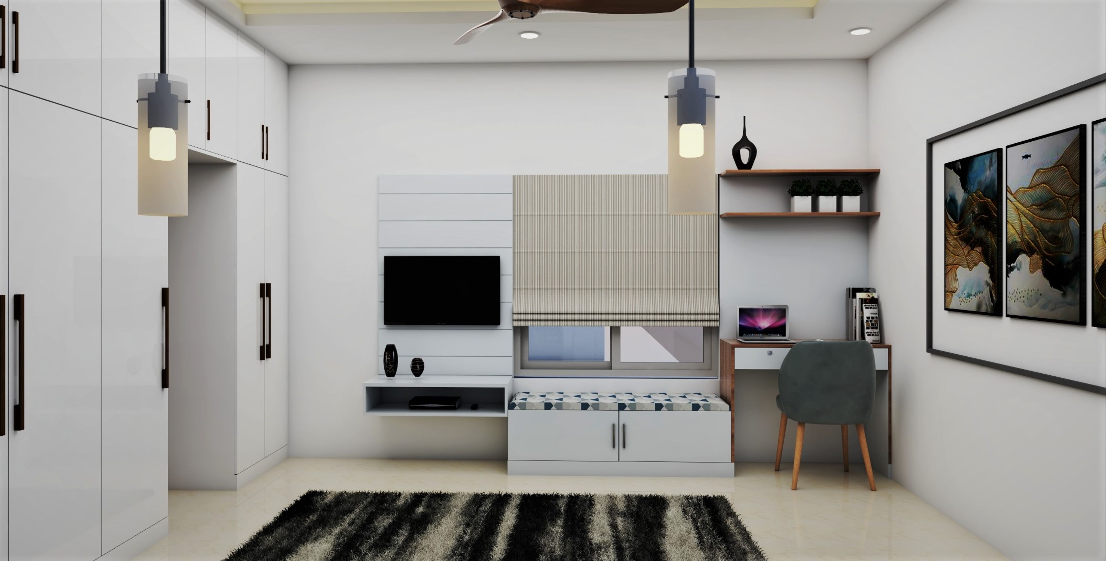 Modern Master Bedroom - Livspace