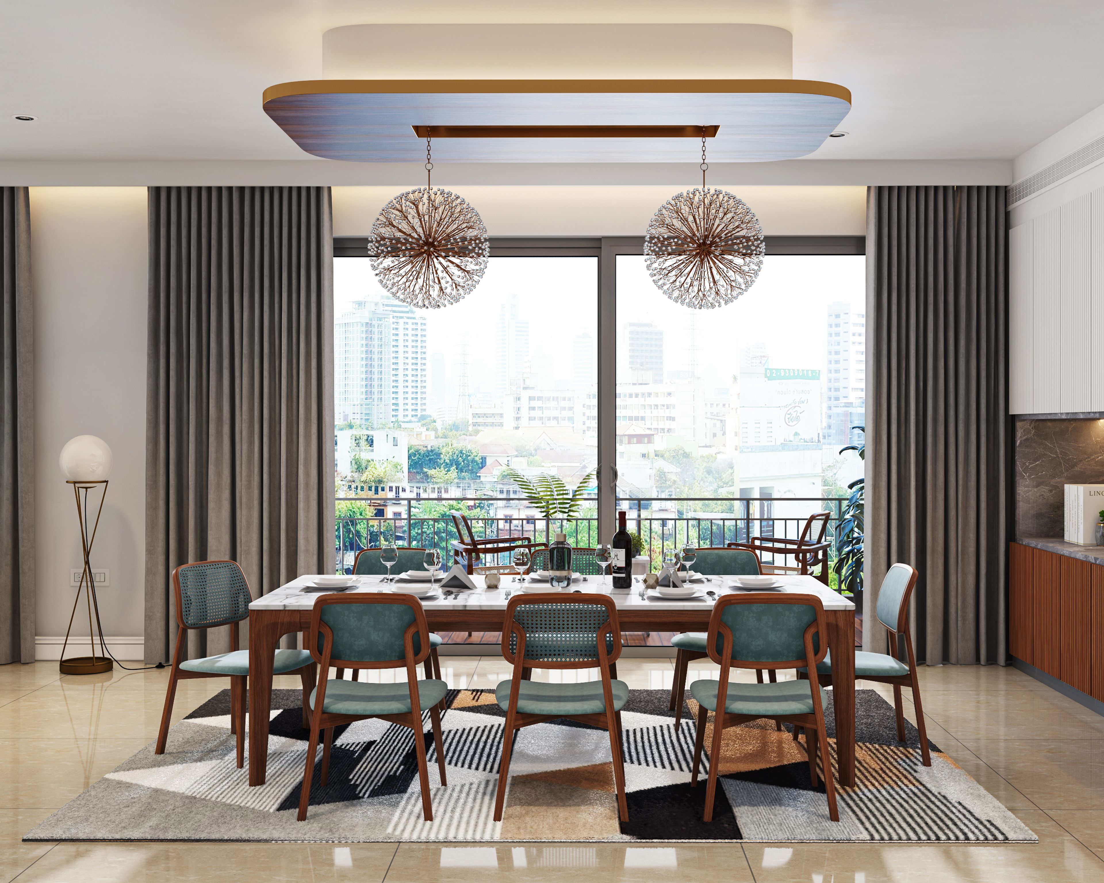 Spacious Dining Room