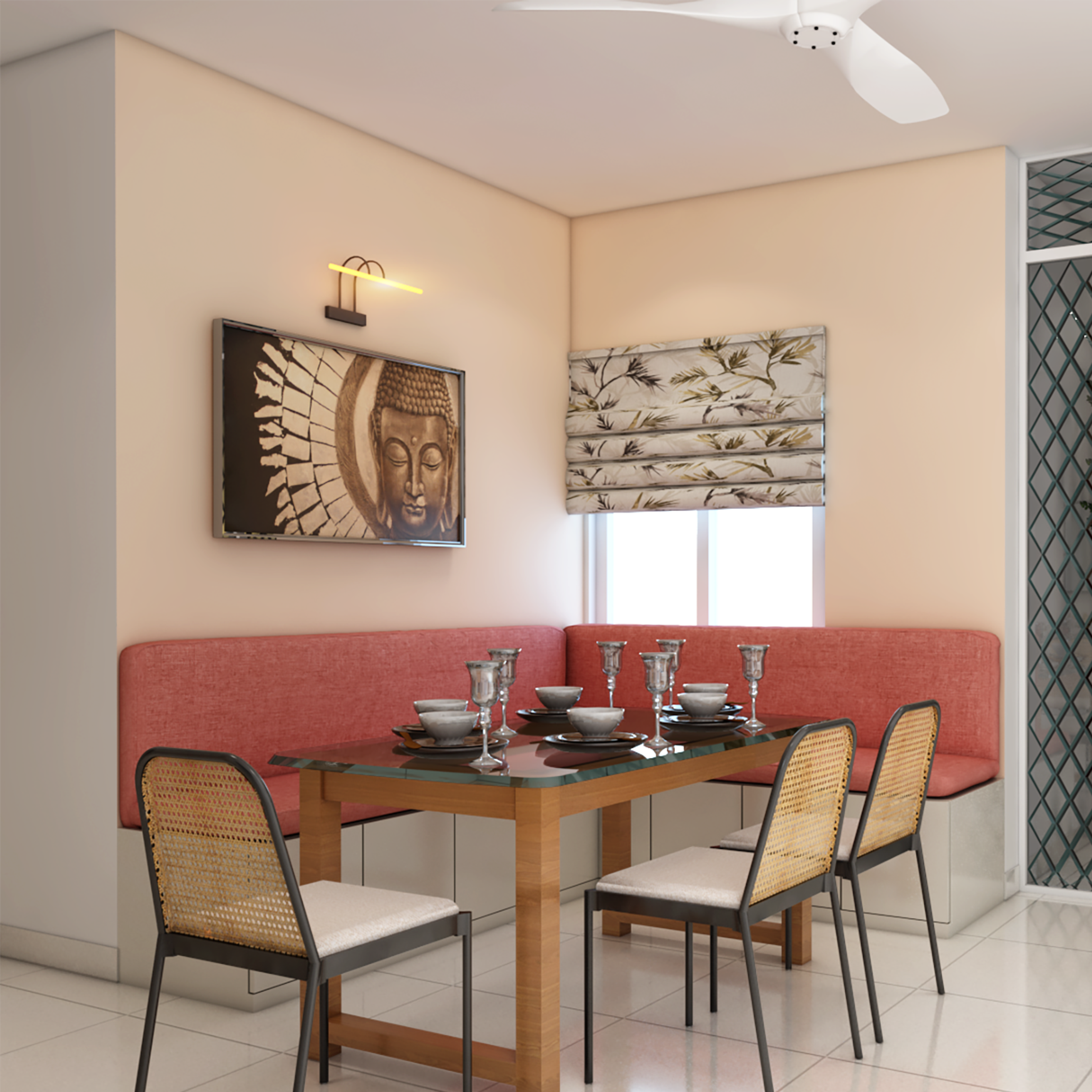 Easy To Maintain Dining Room