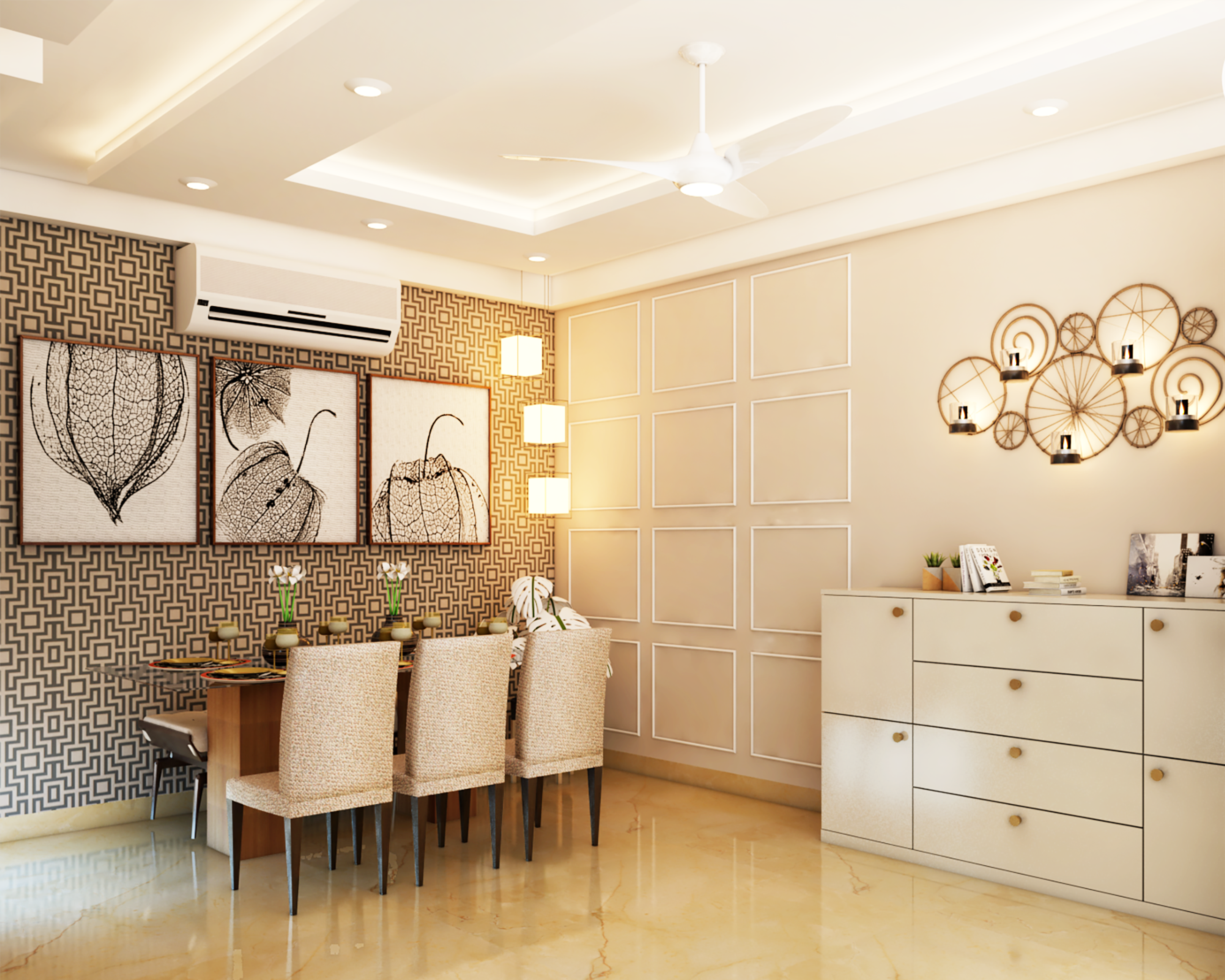 Compact Dining Hall Designs