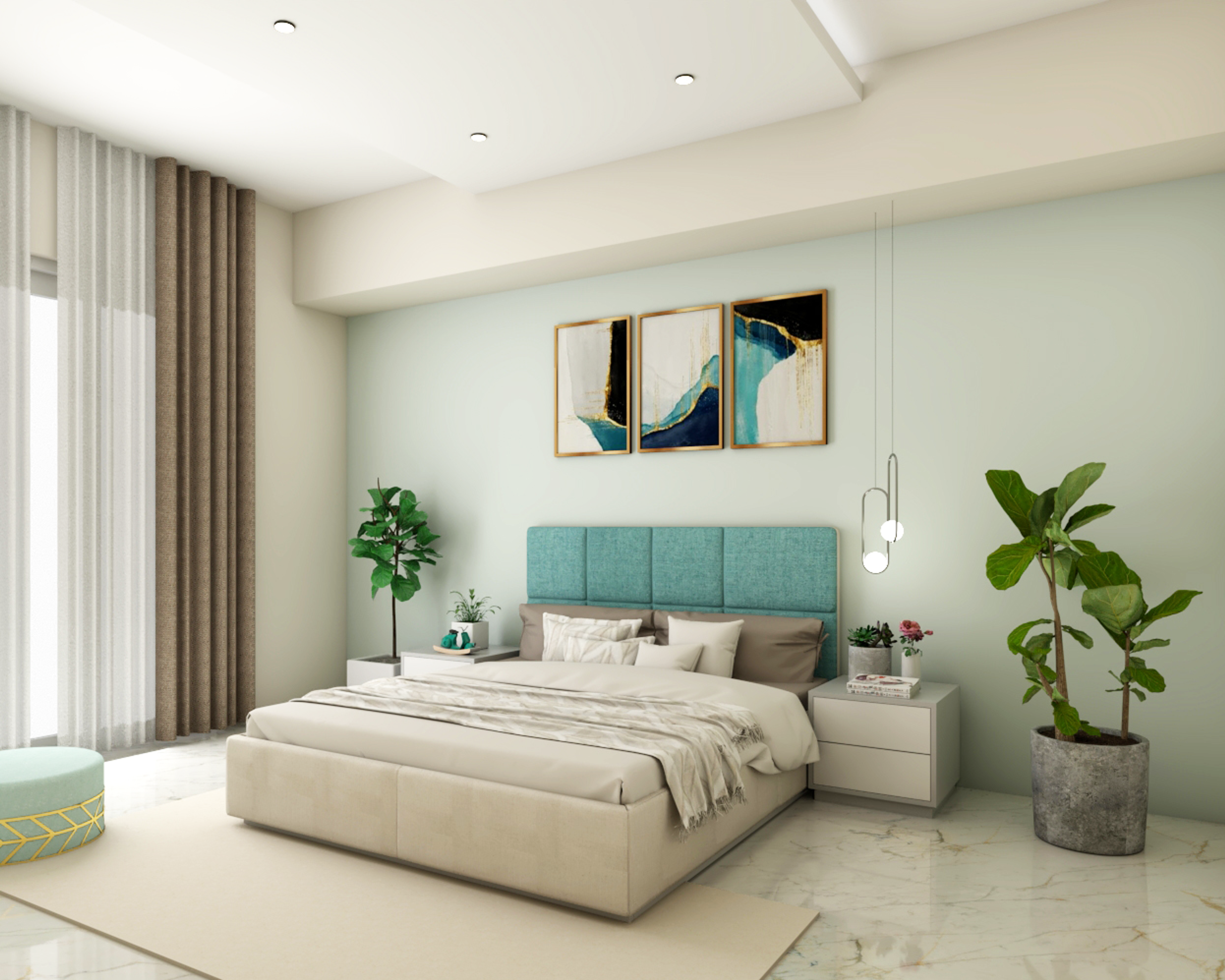 Minimal Themed Guest Bedroom Design Ideas