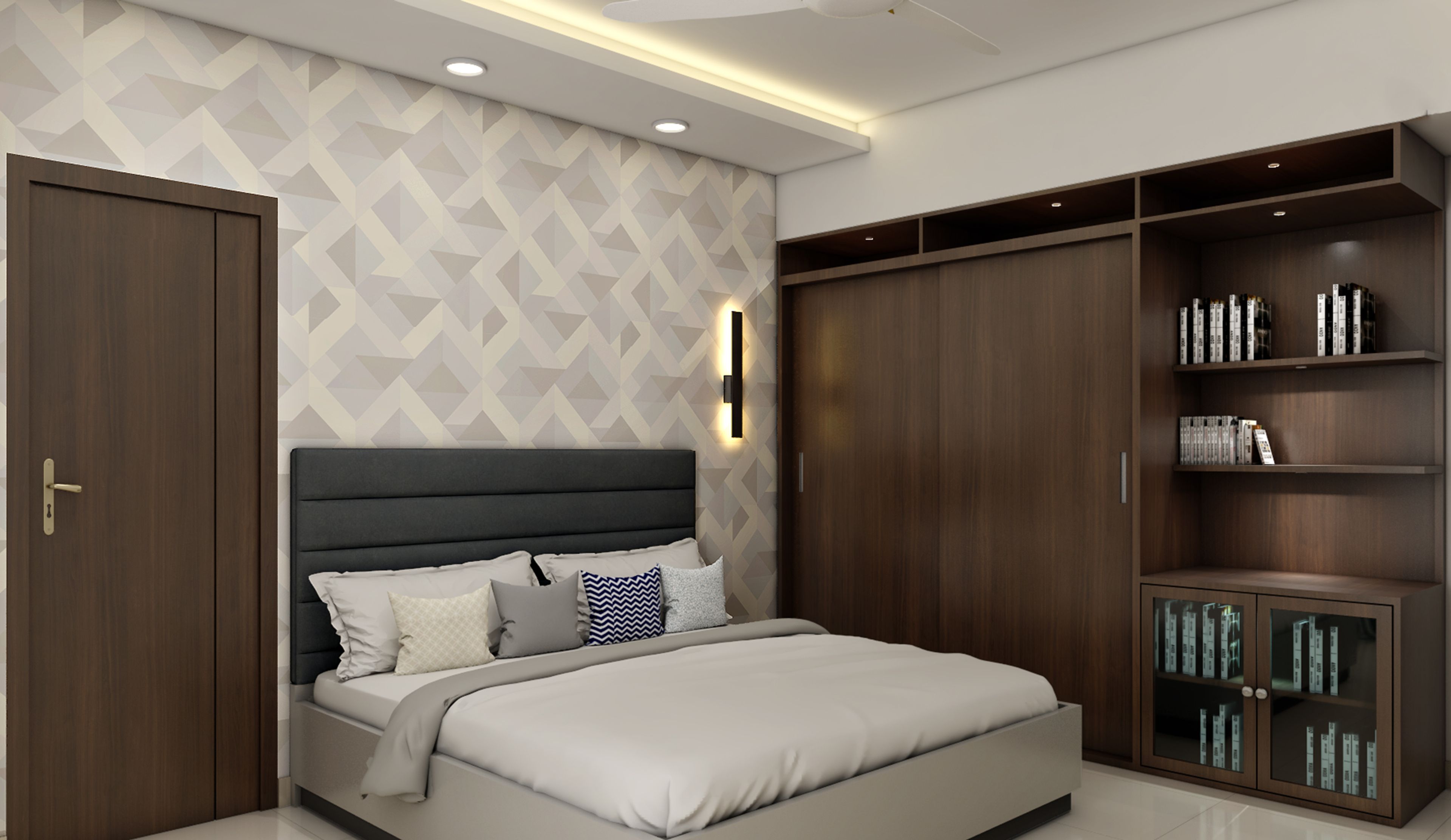 Modern Guest Bedroom Ideas For Spacious Area