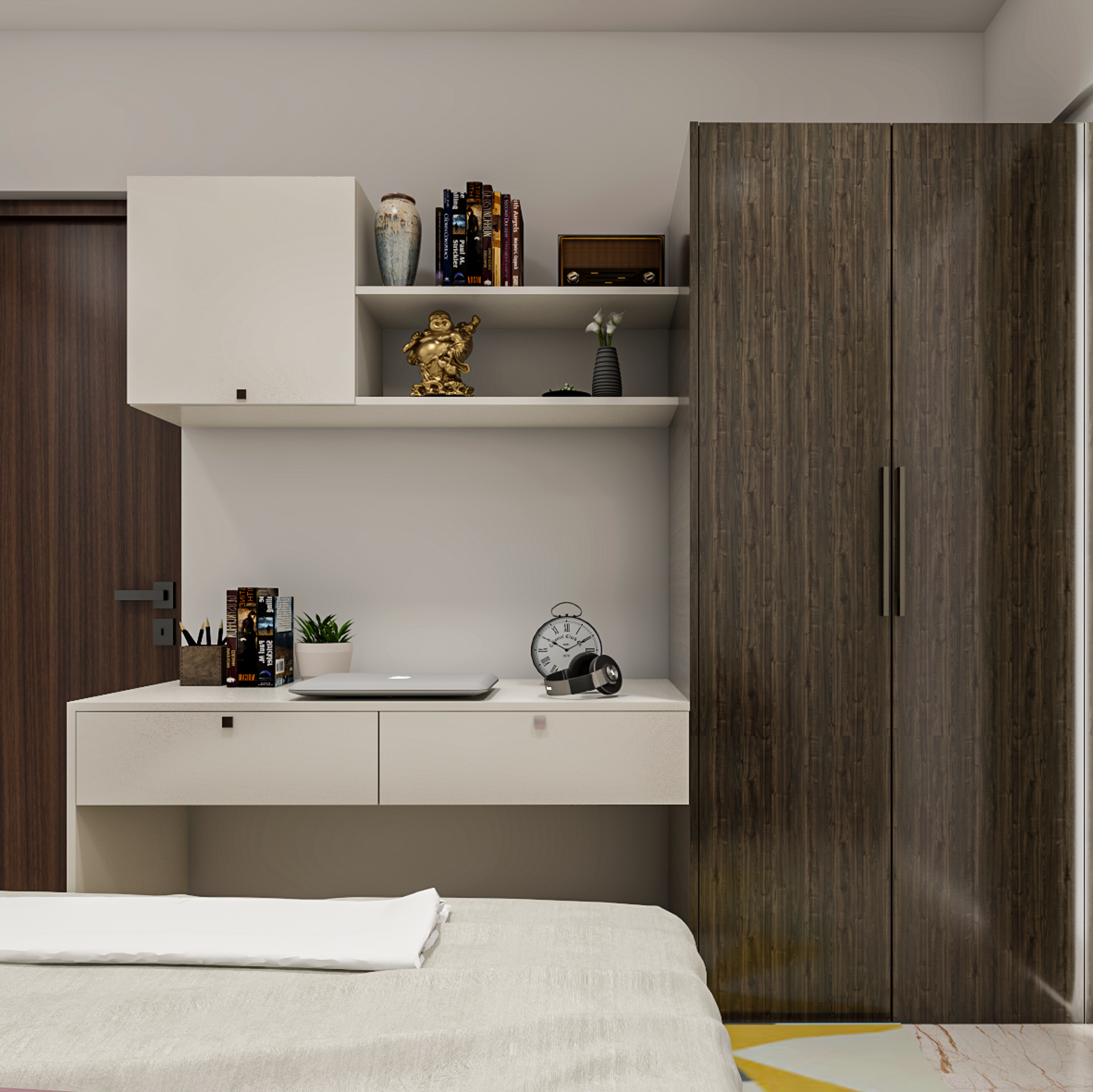 Low Maintenance Guest Bedroom Ideas With Modern Interiors - Livspace