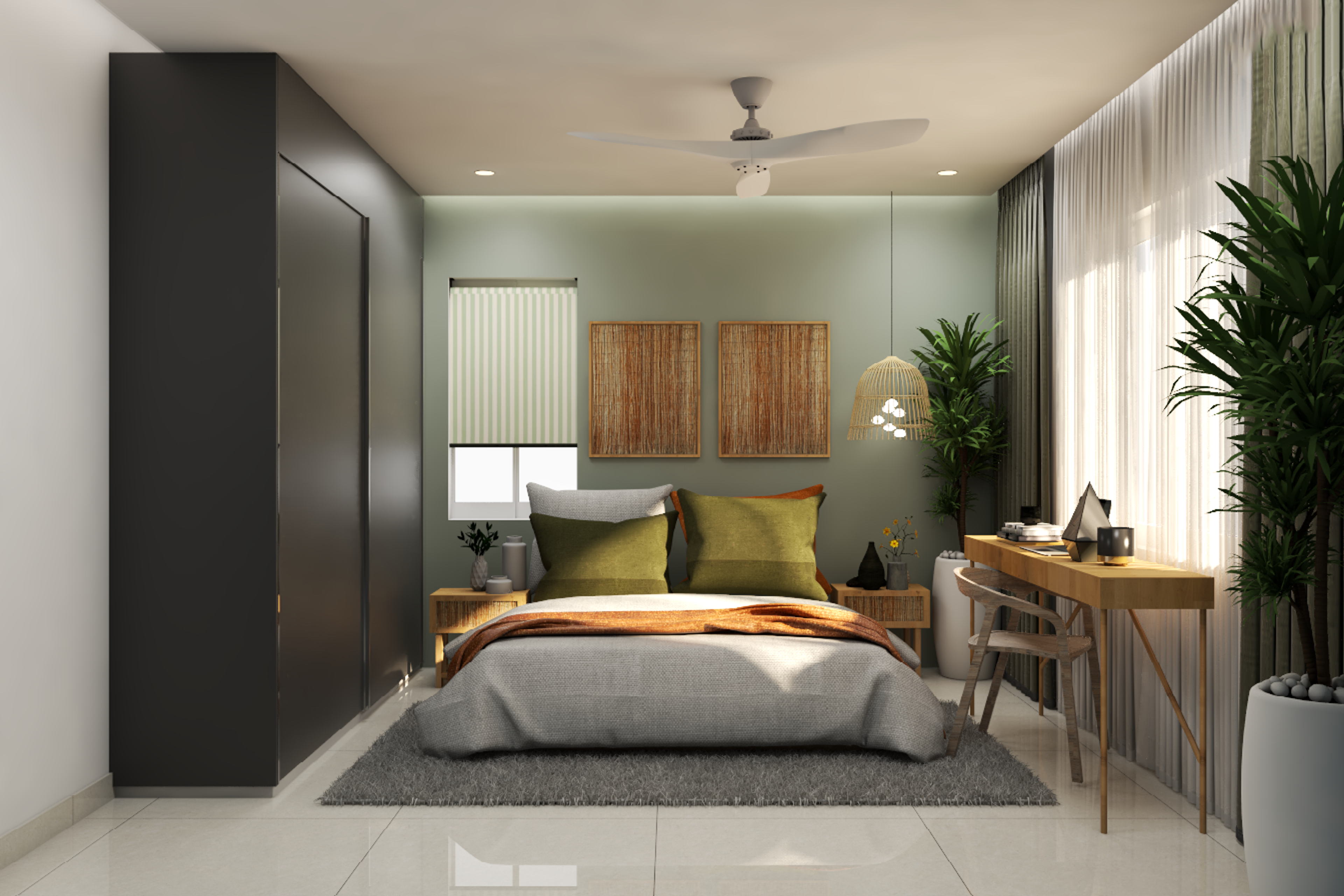 Spacious Guest Room Design Ideas