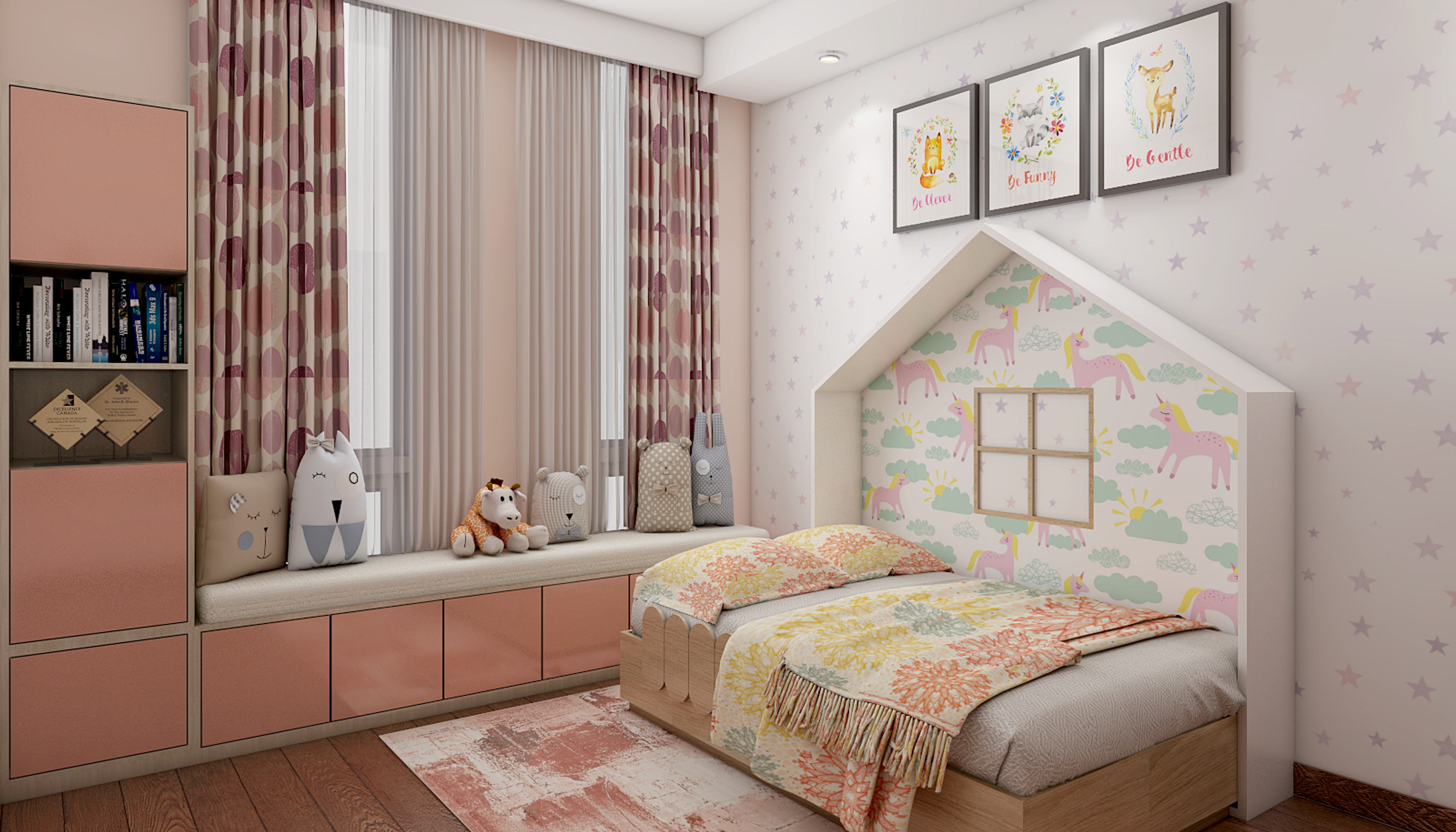 Victorian Kids Bedroom - Livspace