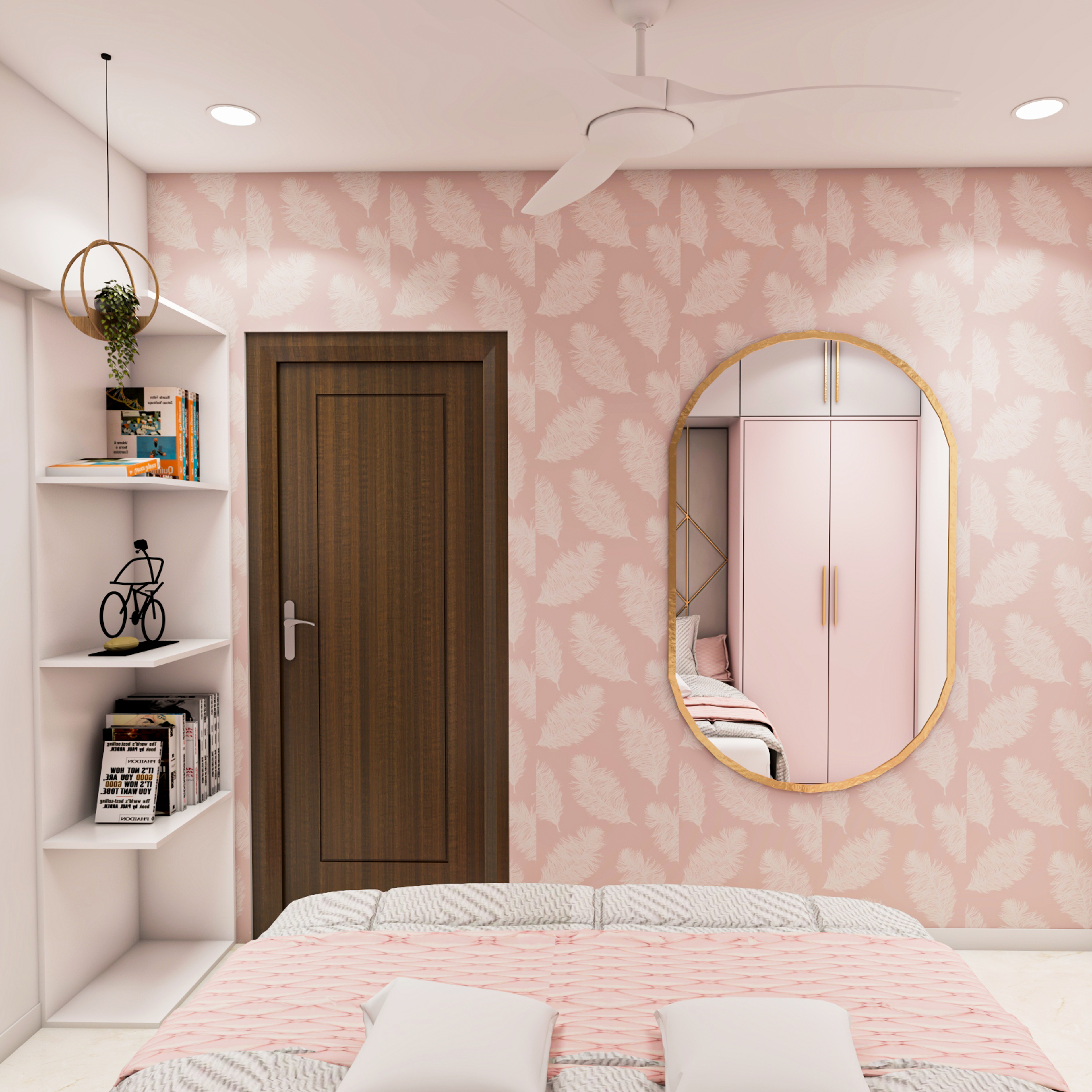 Shabby Chic Style Compact Kids Bedroom