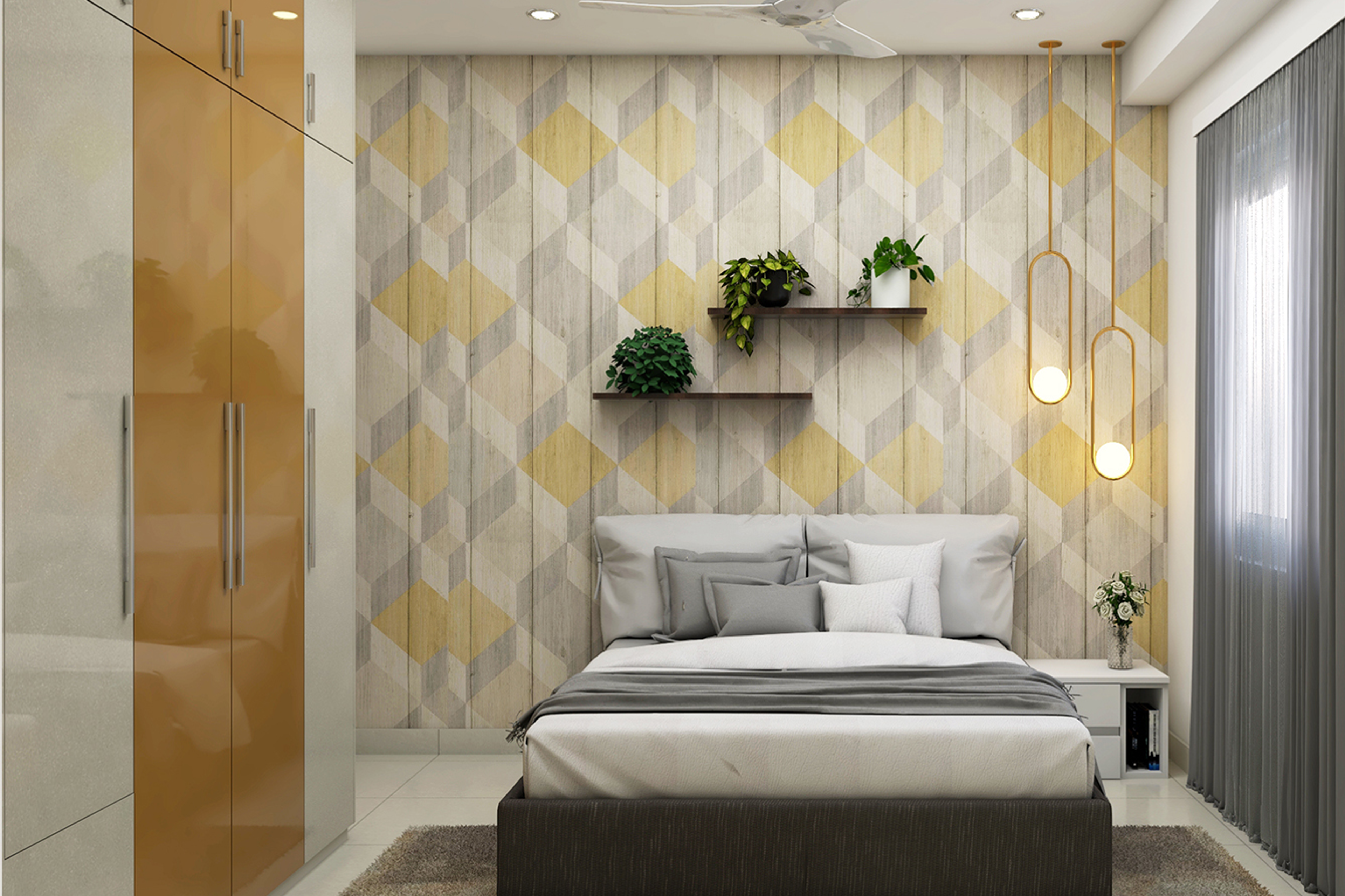 Modern Theme Compact Kids Bedroom