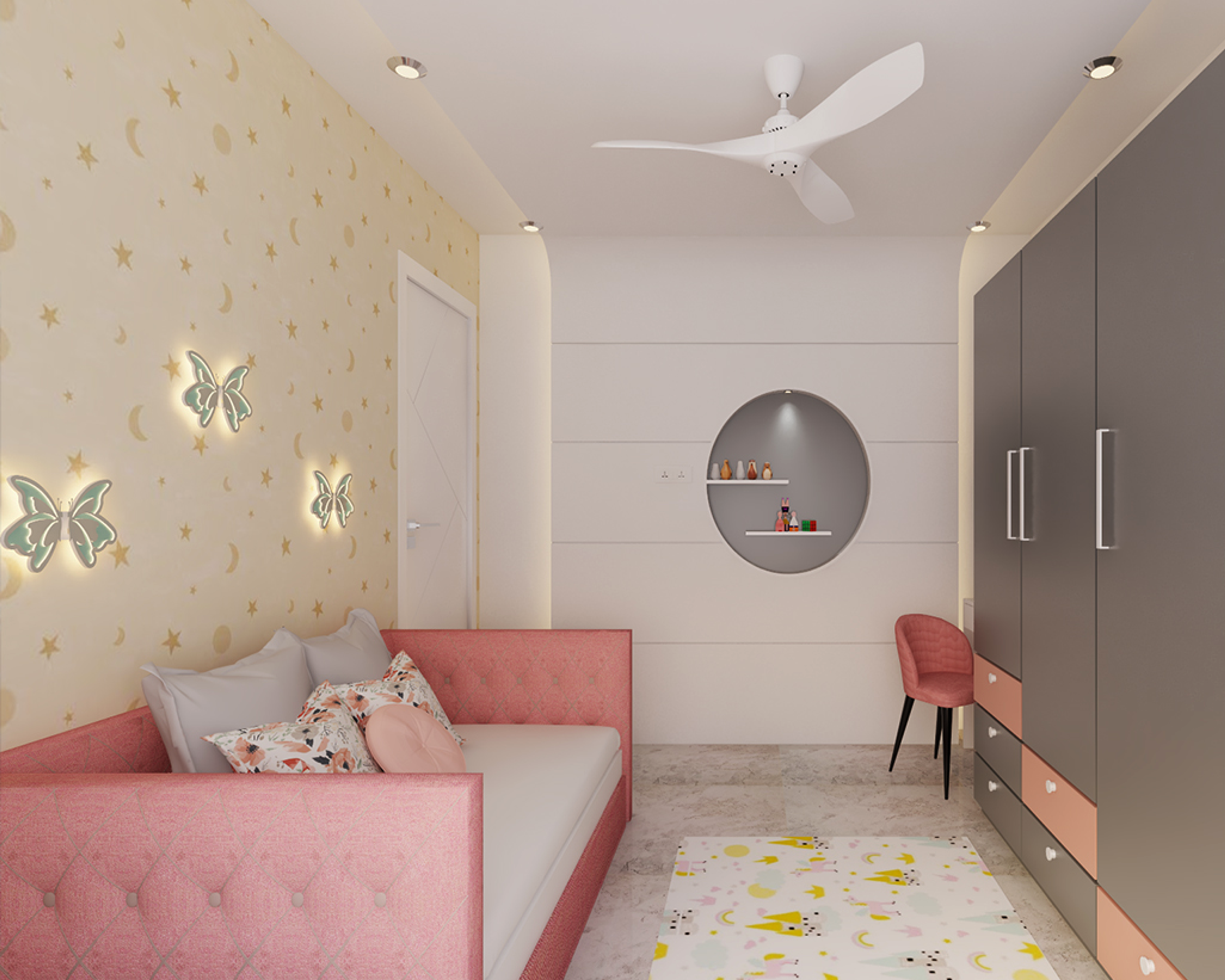 Contemporary Kids Bedroom