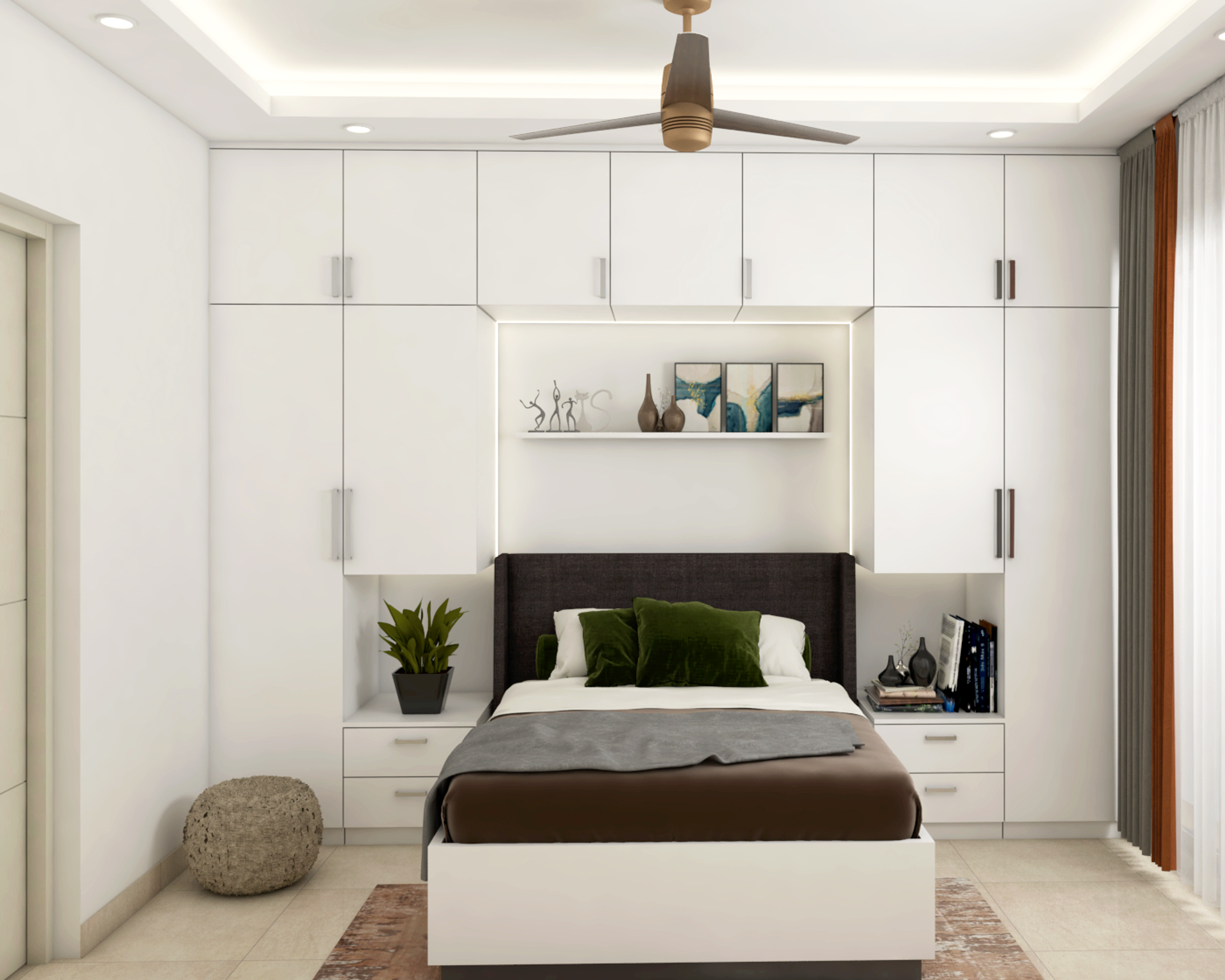 Minimal Kids Bedroom - Livspace