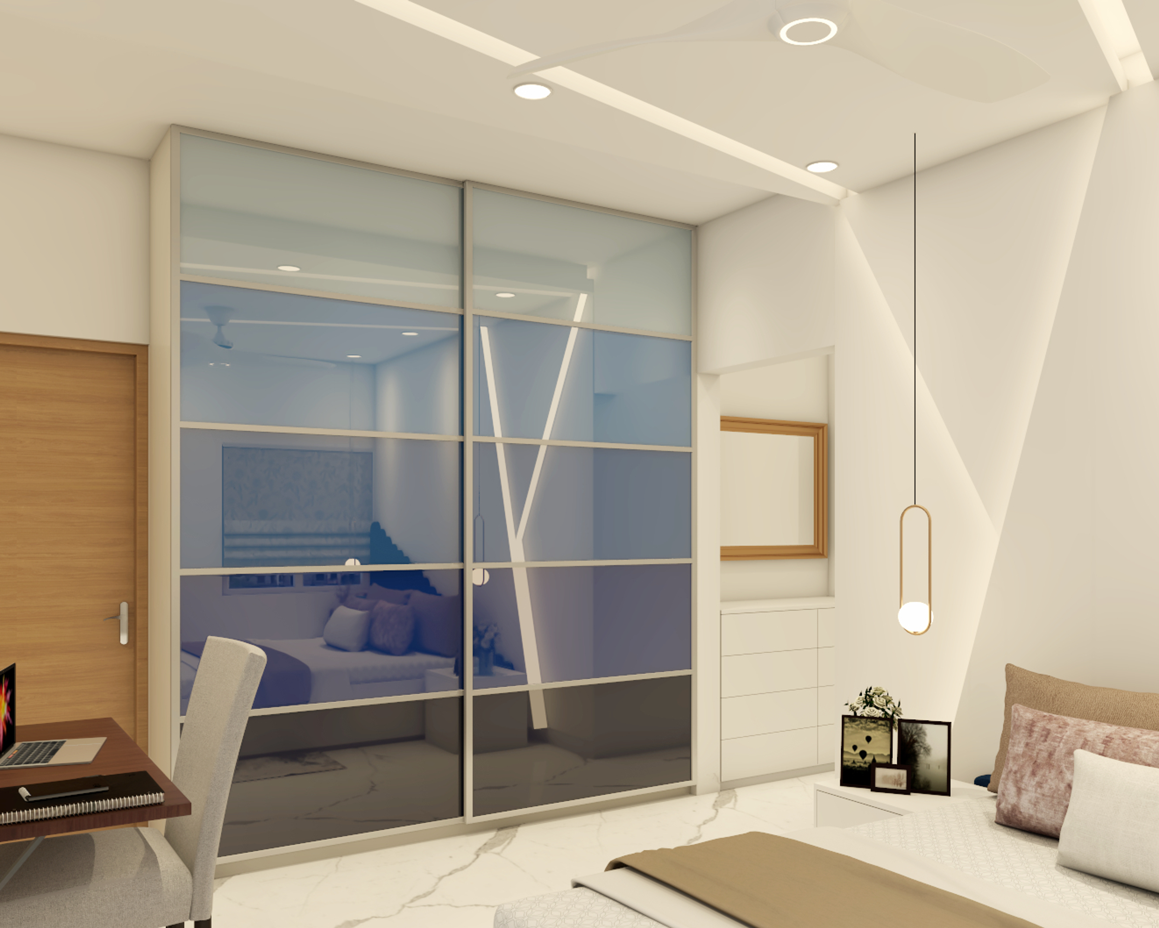 Minimal Style Spacious Kid’s Bedroom