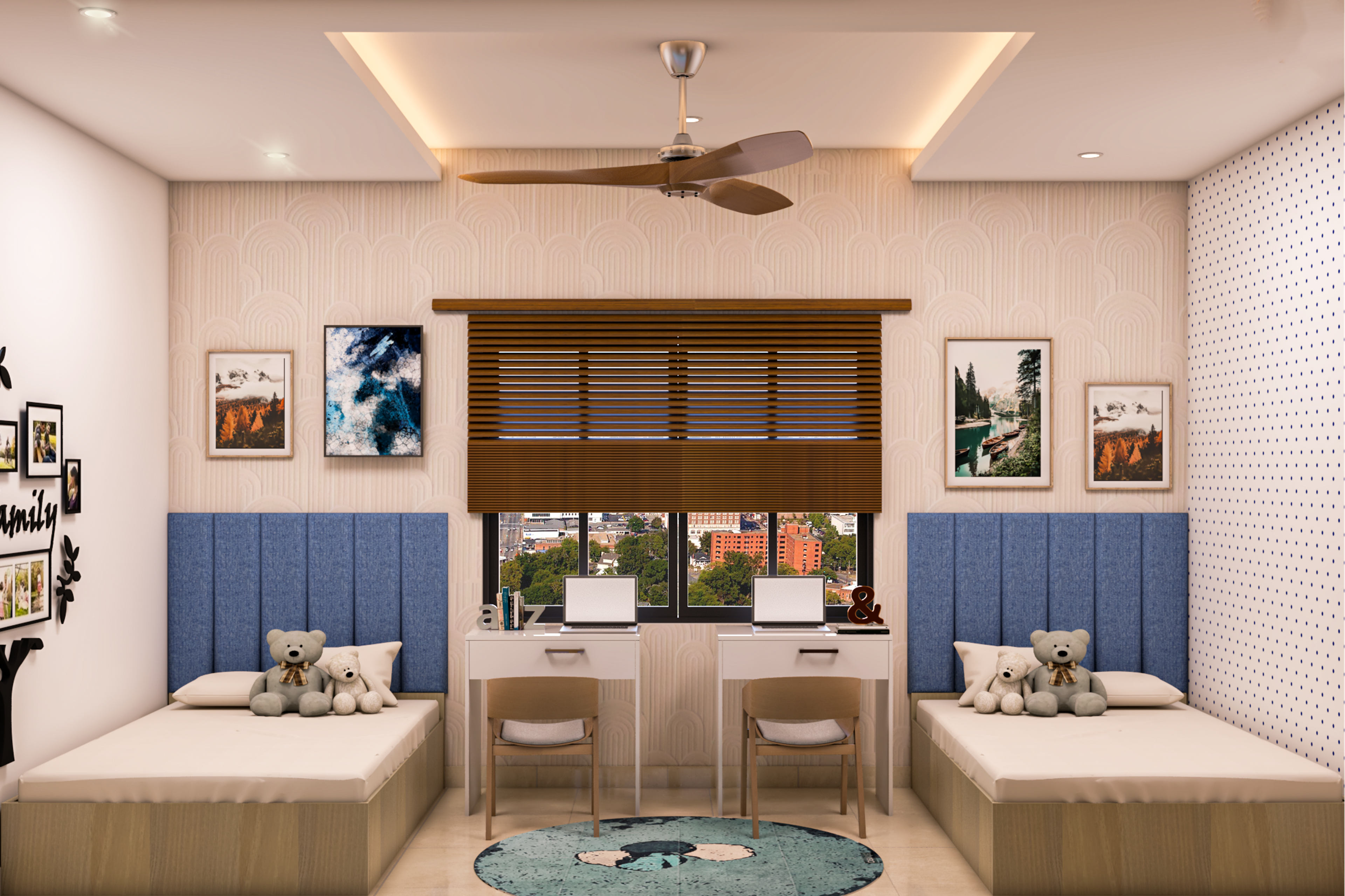 Contemporary Kid’s Bedroom Design – Livspace