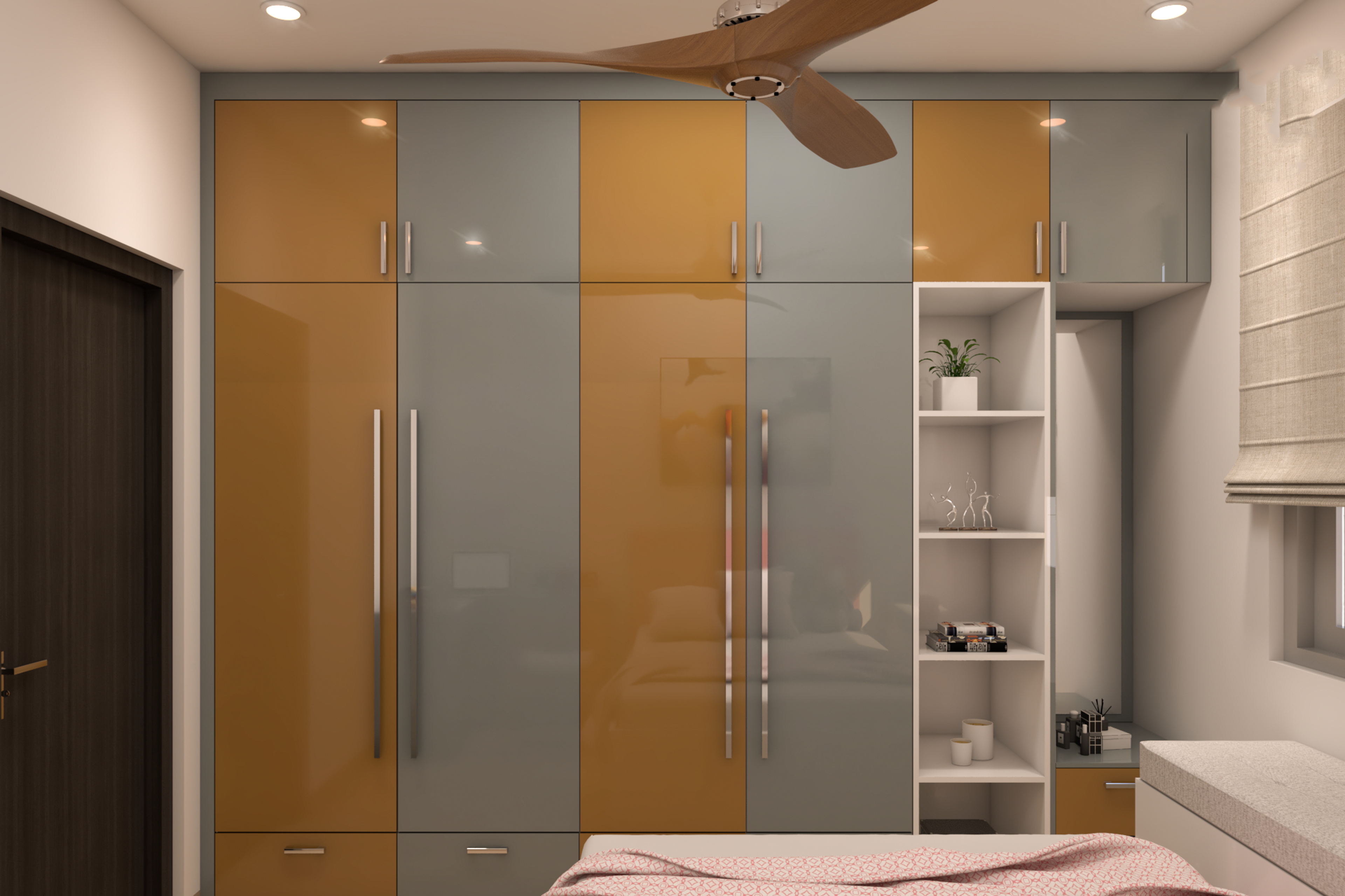 Modern Bedroom - Livspace