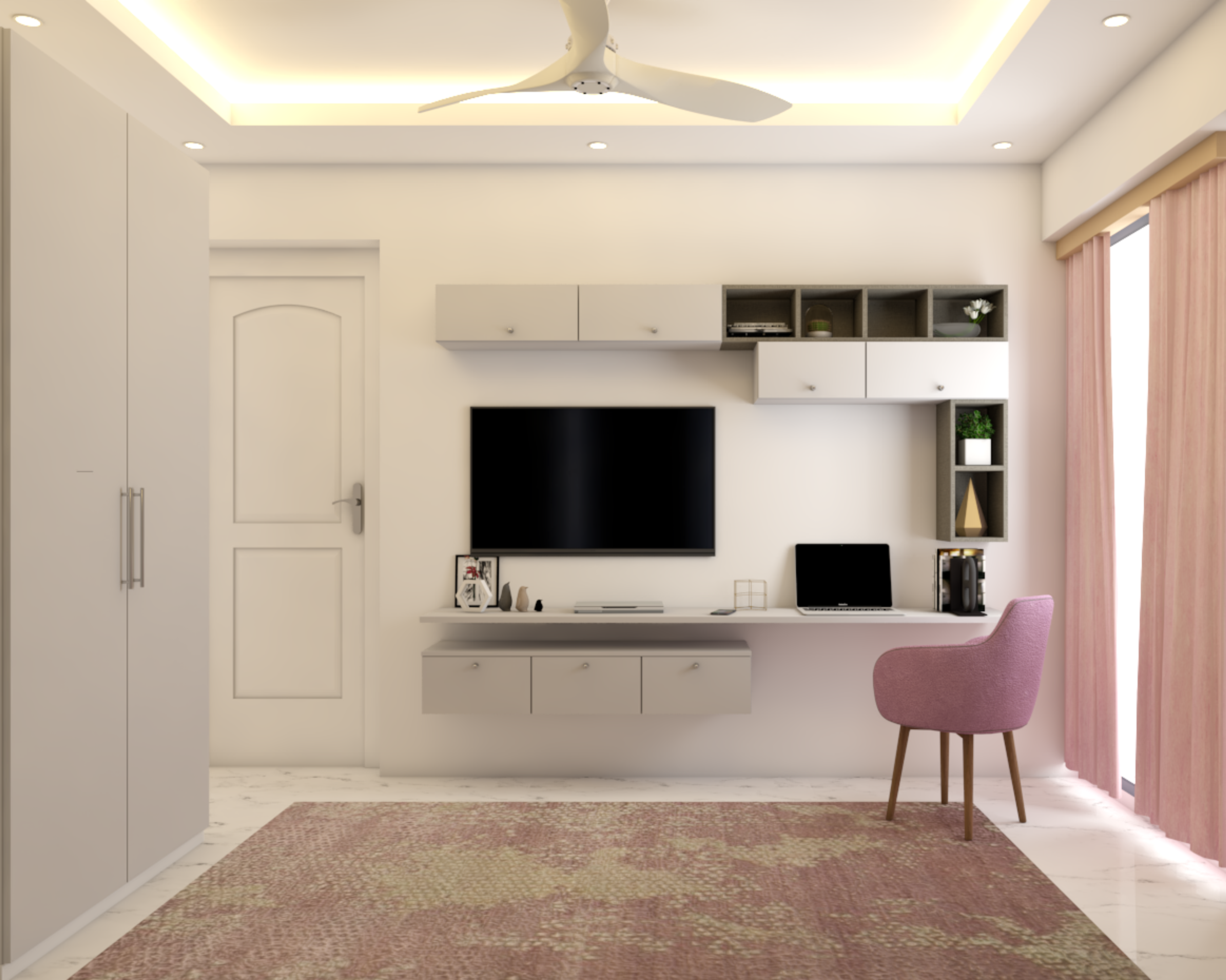 Spacious Kids Bedroom