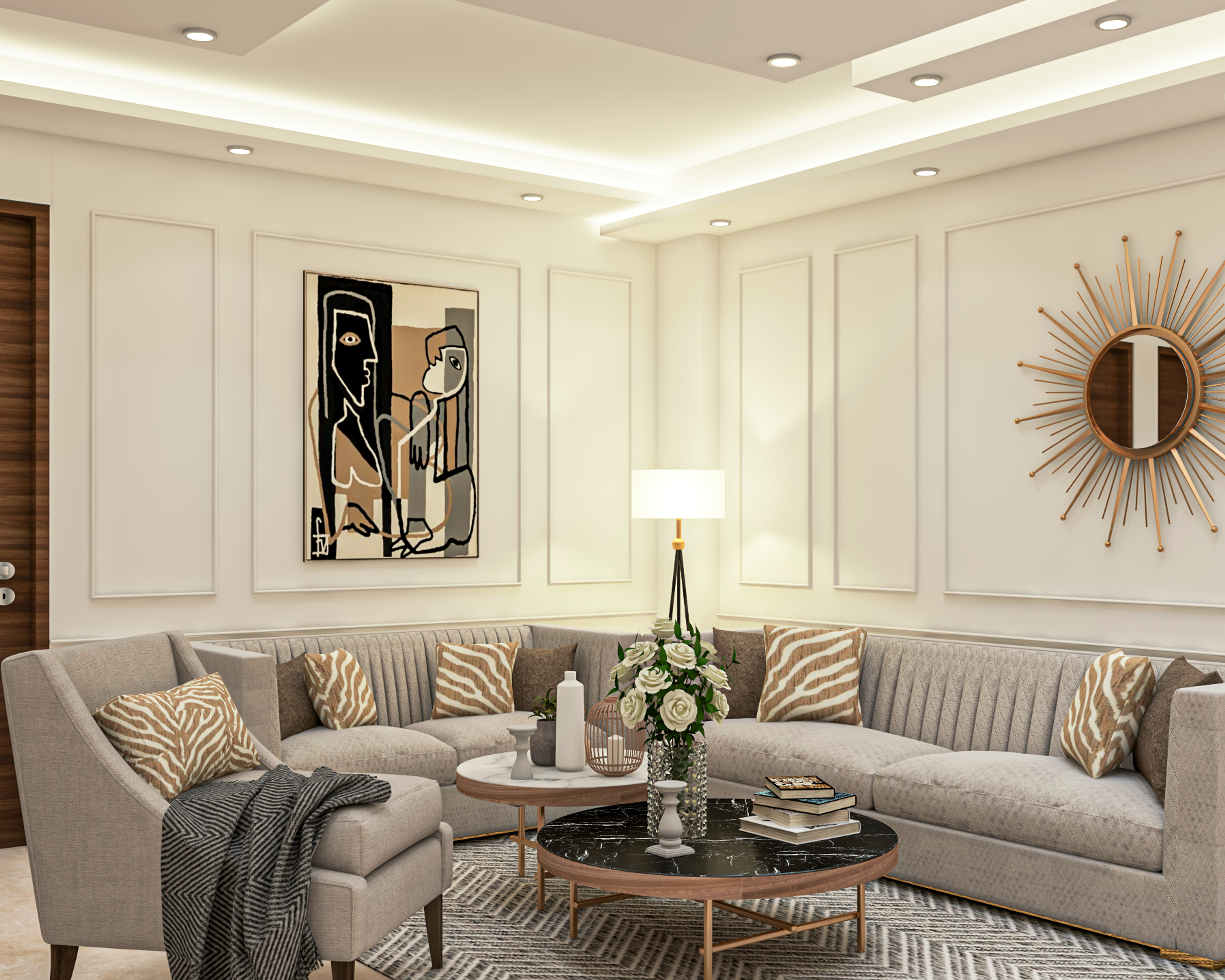 Classic Spacious Living Room