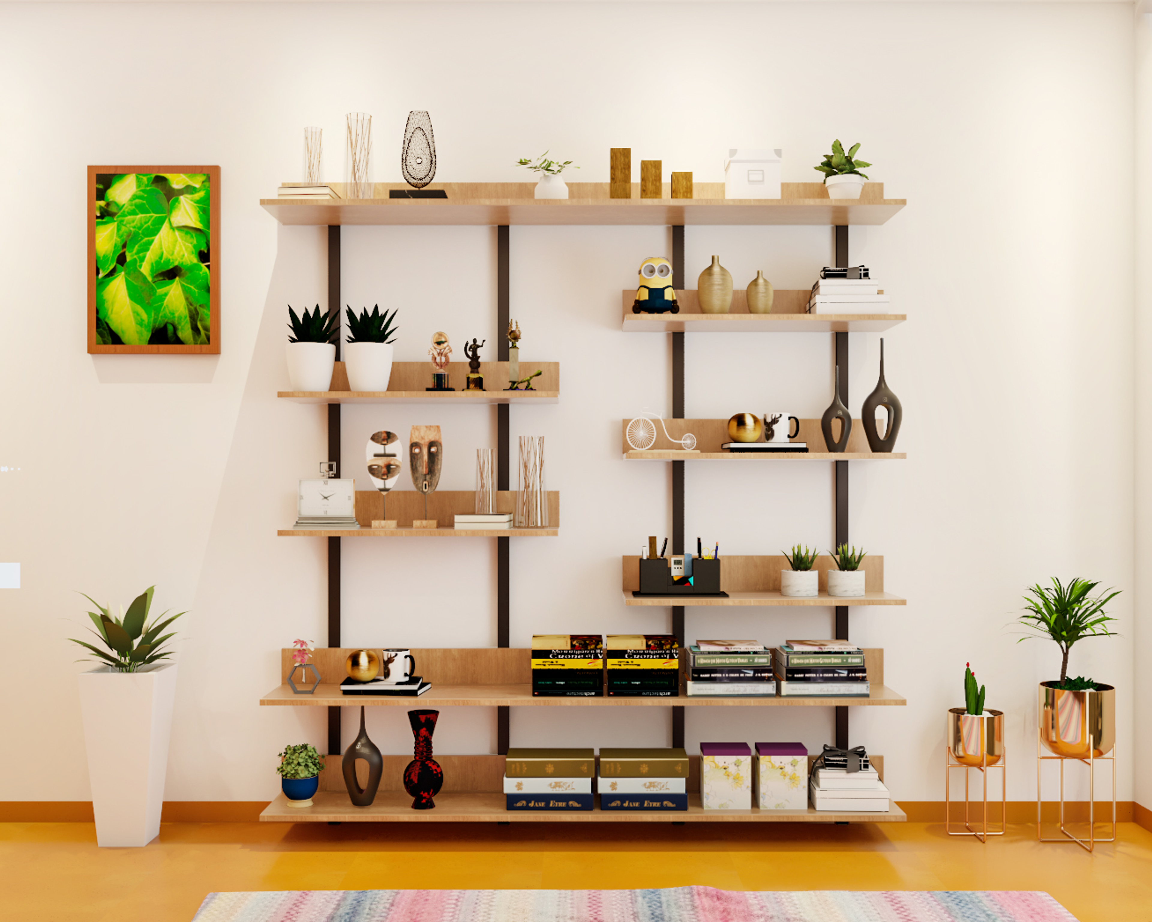 Minimal Style Compact Living Room - Livspace