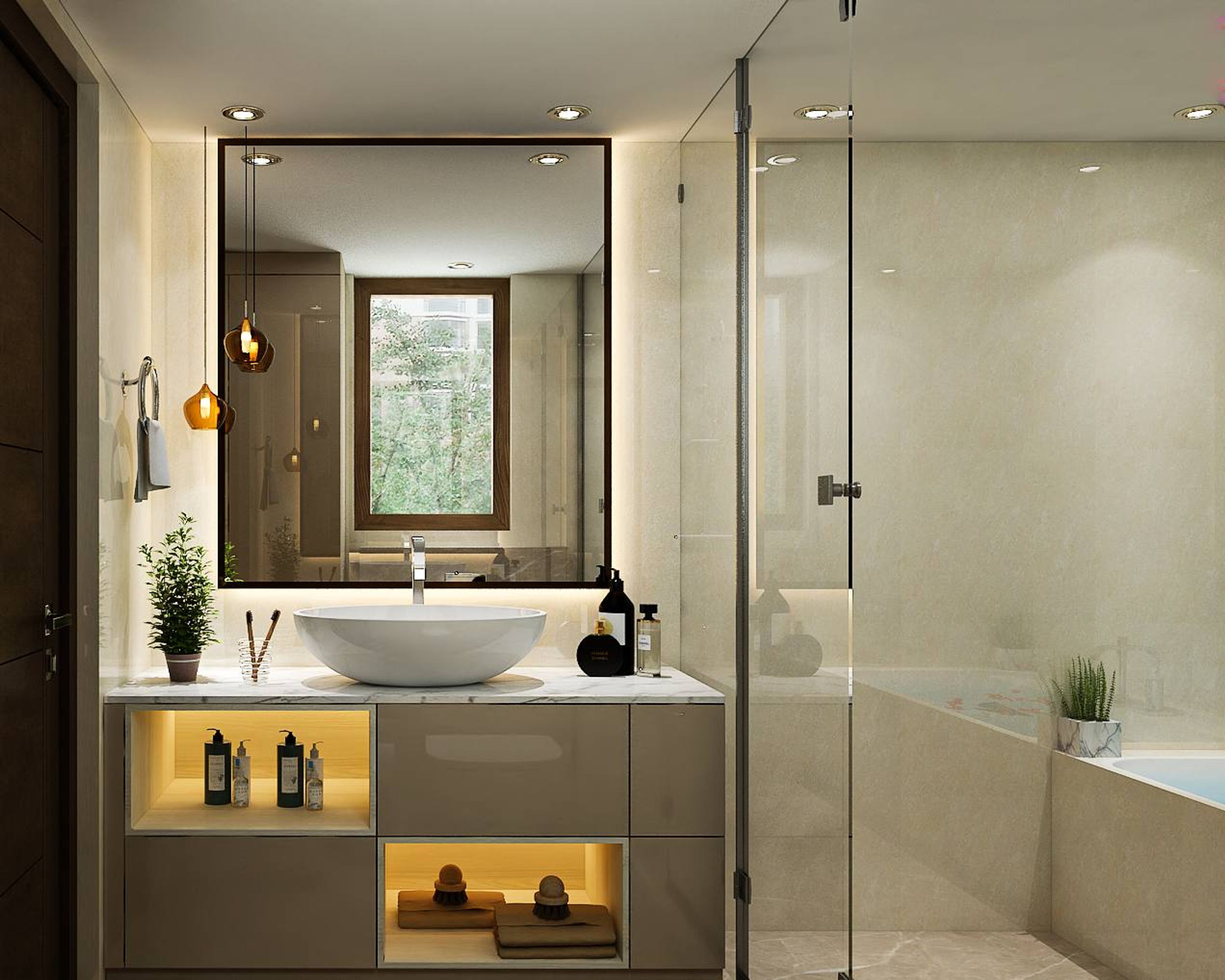 Modern Bathroom Design With Premium Interiors