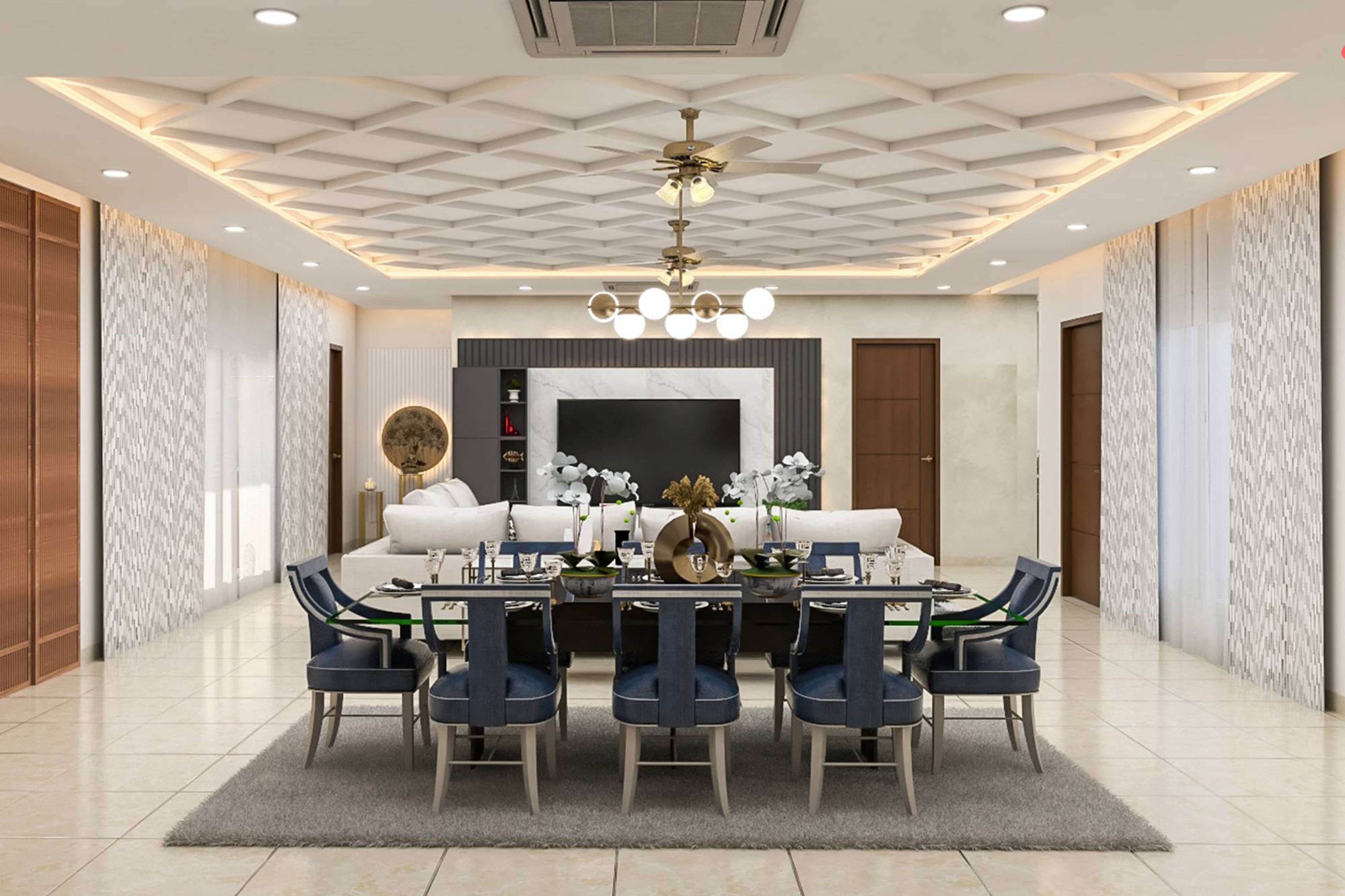 Contemporary Dining Room Design - Livspace