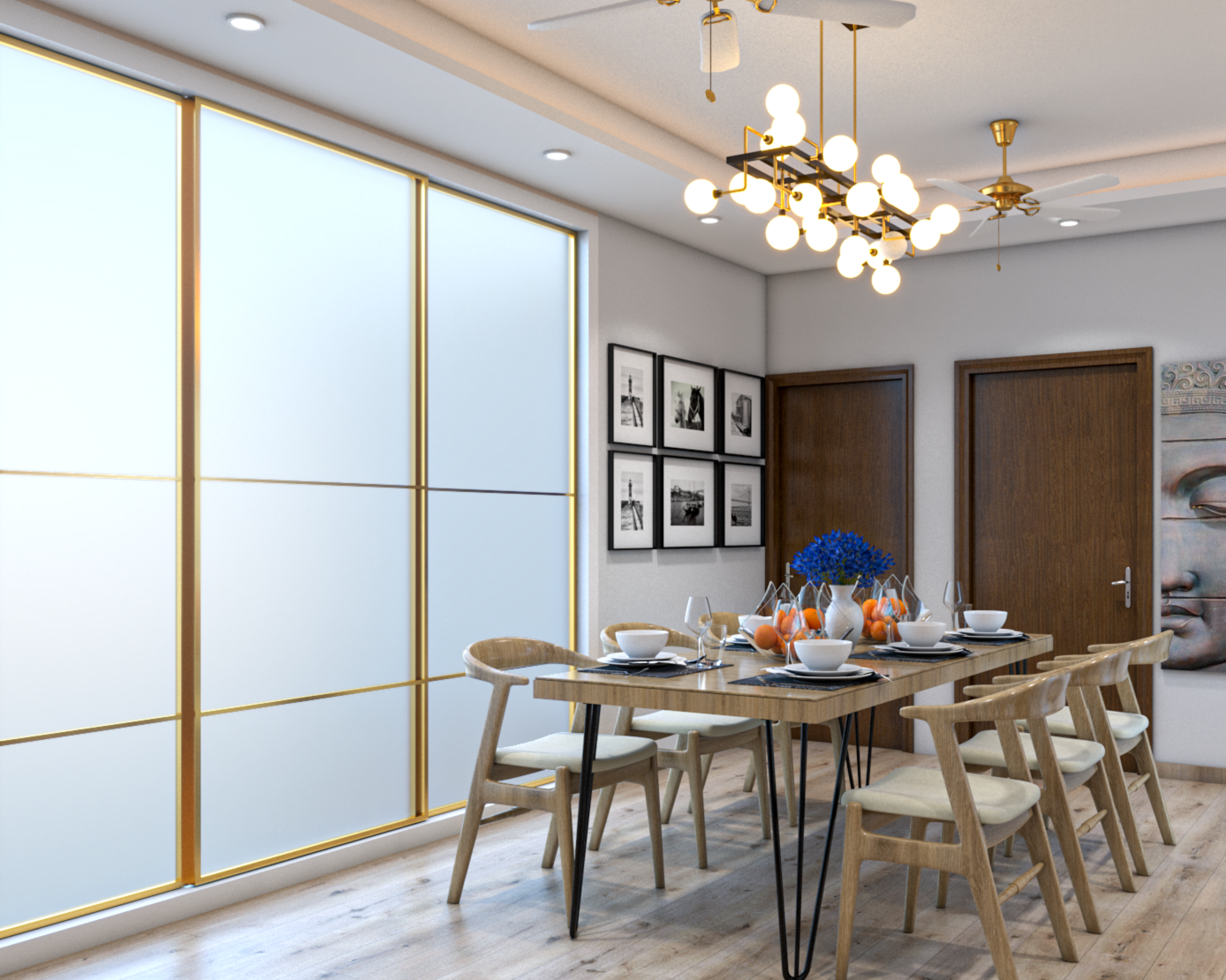 Eclectic Dining Room – Livspace