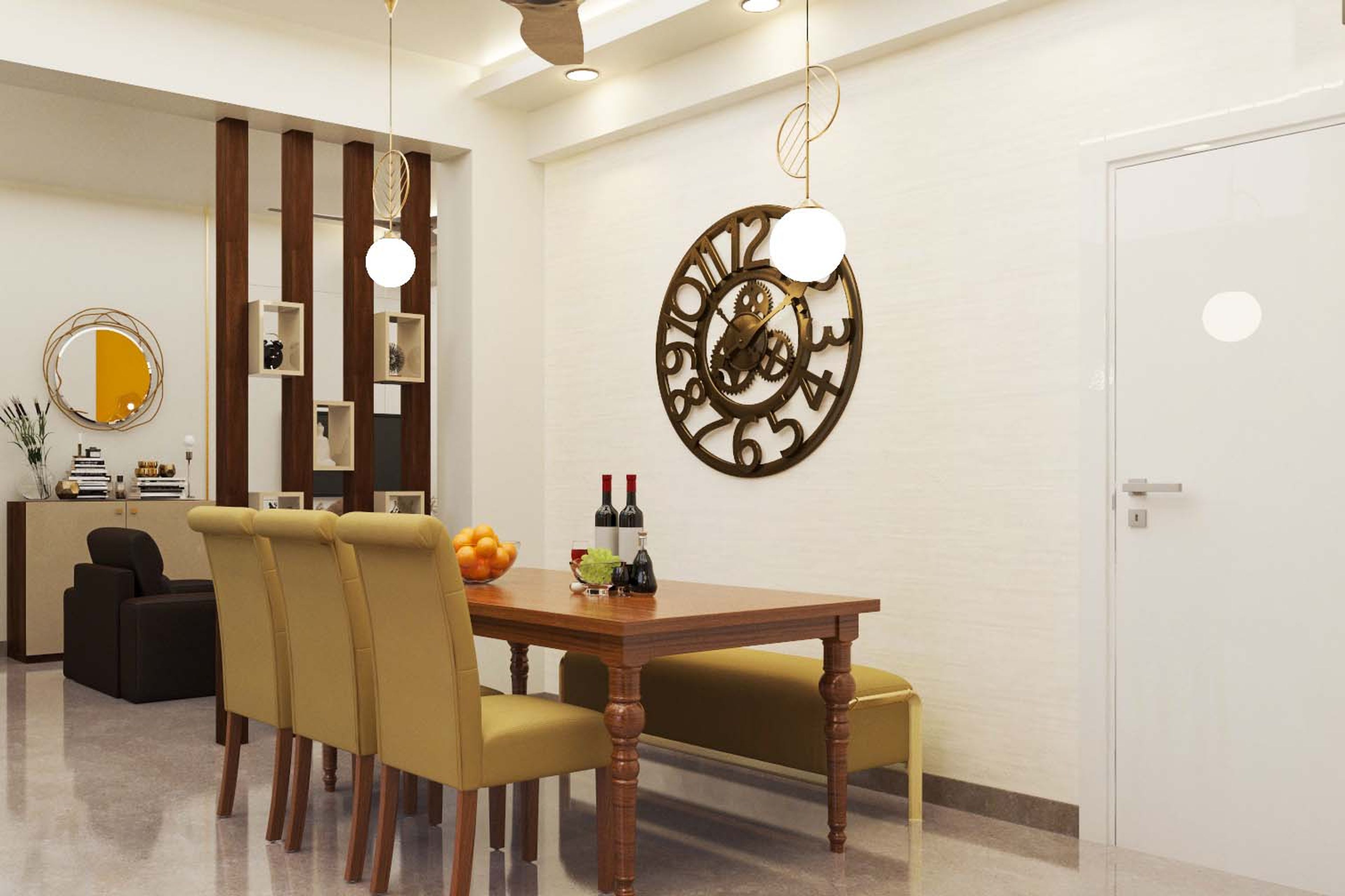 Classic Dining Room Design - Livspace