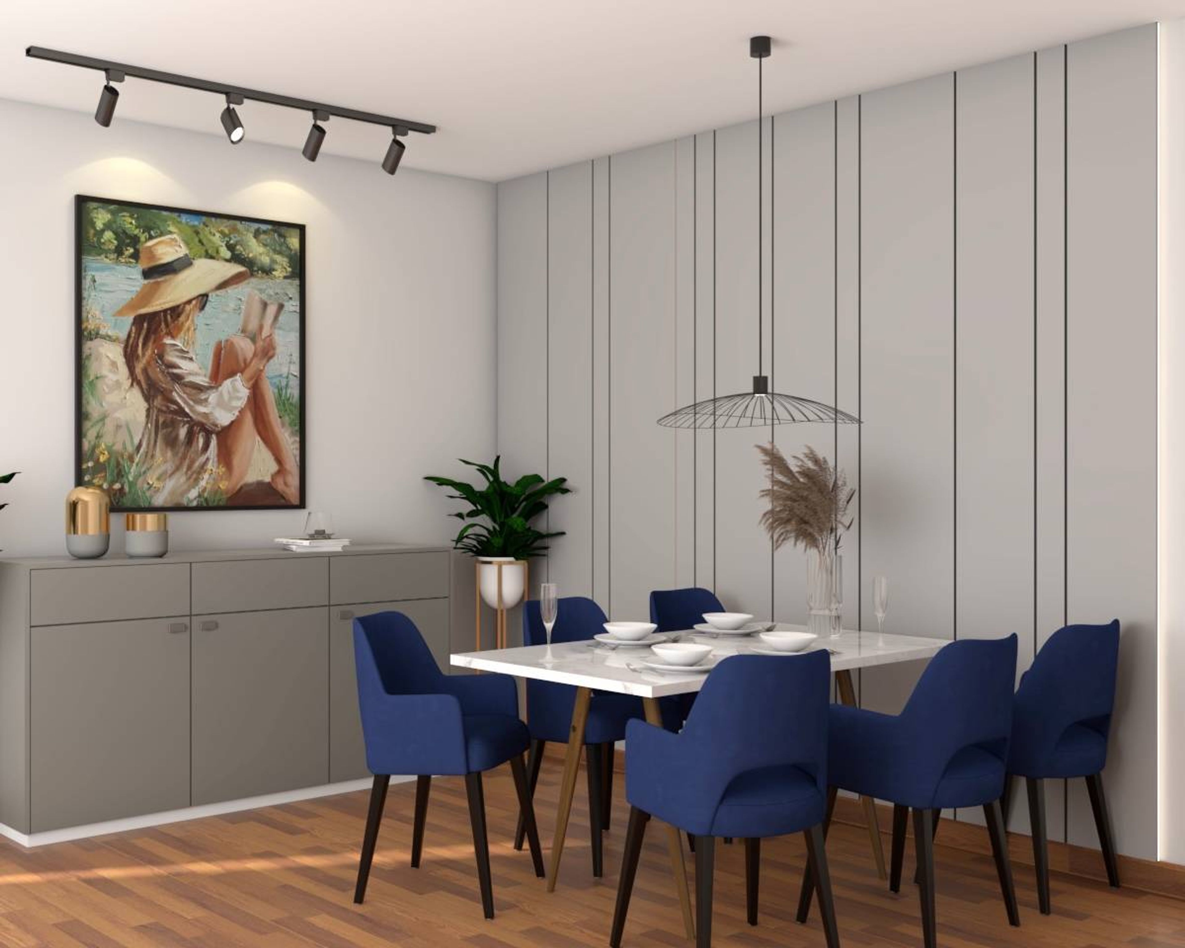 Simple Dining Room Design - Livspace