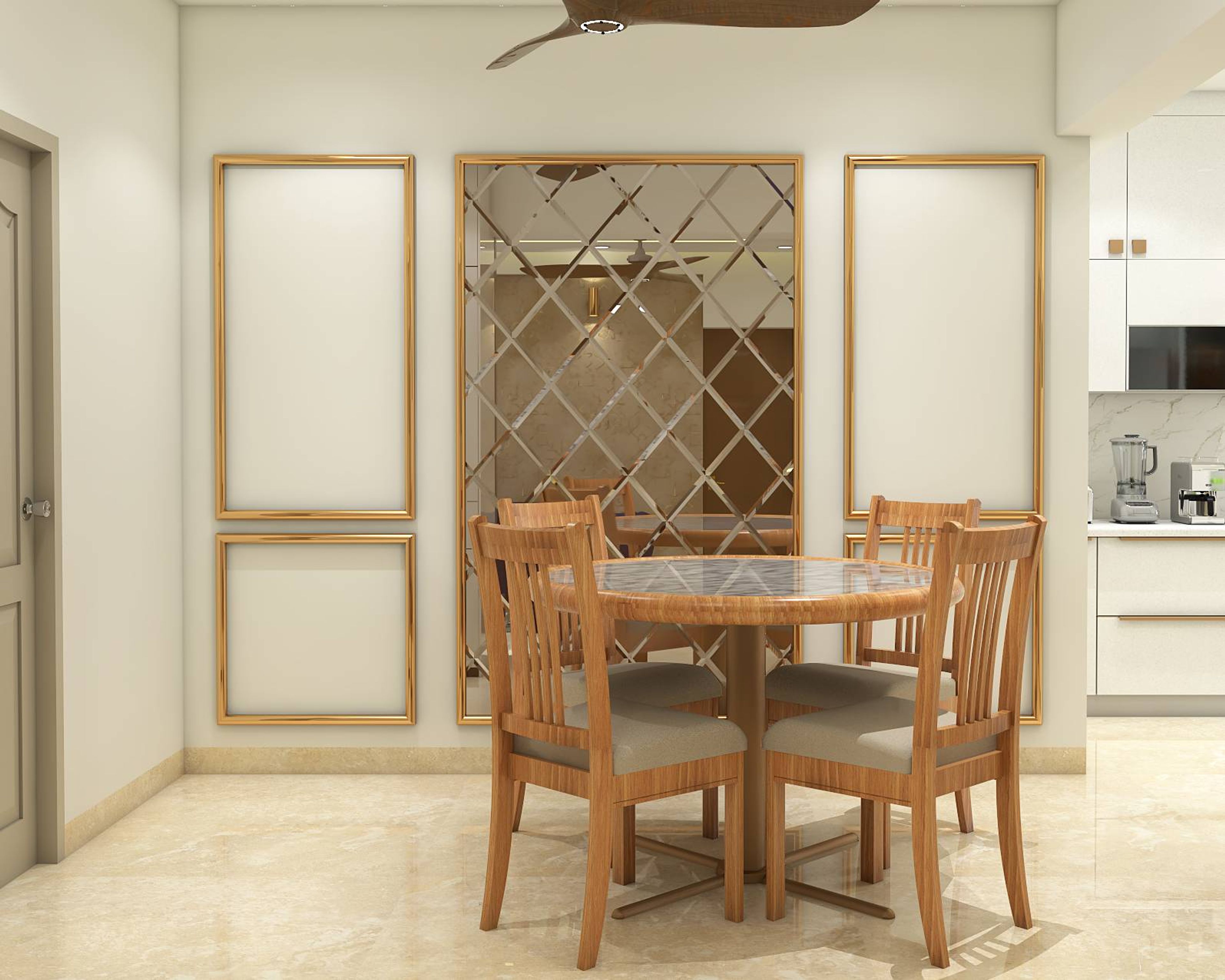 Compact Dining Room Design - Livspace