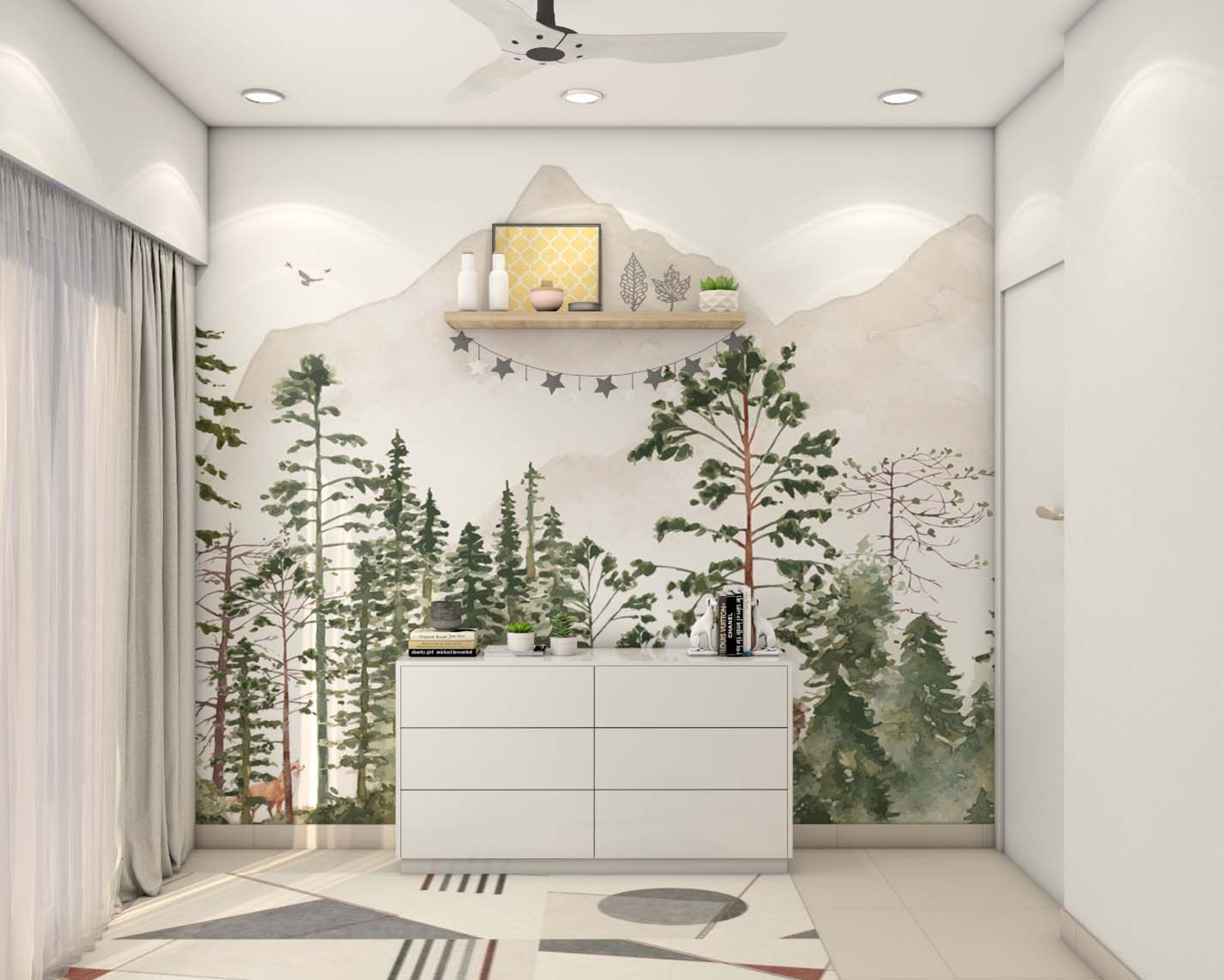 Vintage Foyer Design - Livspace