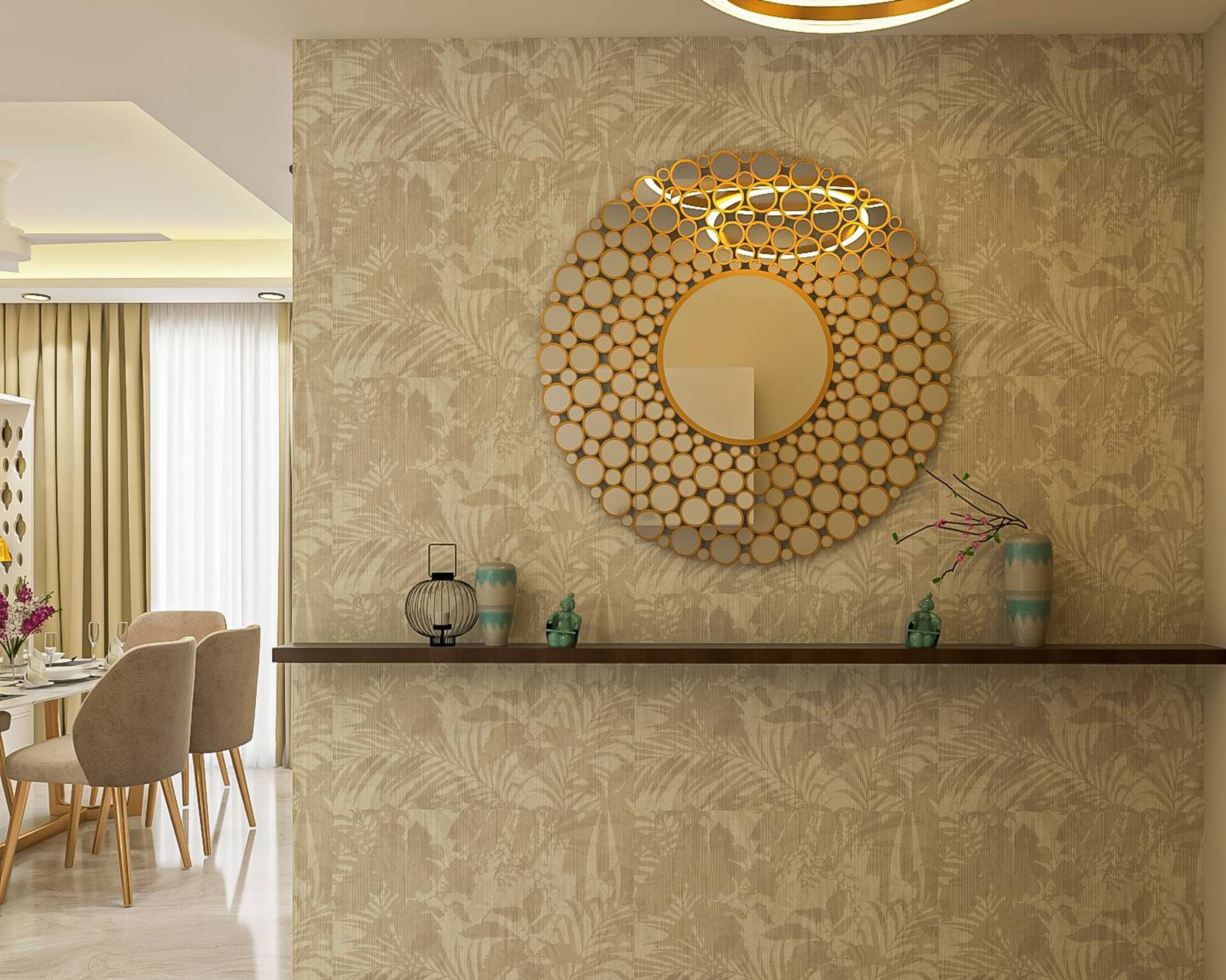 Classic Foyer Design - Livspace