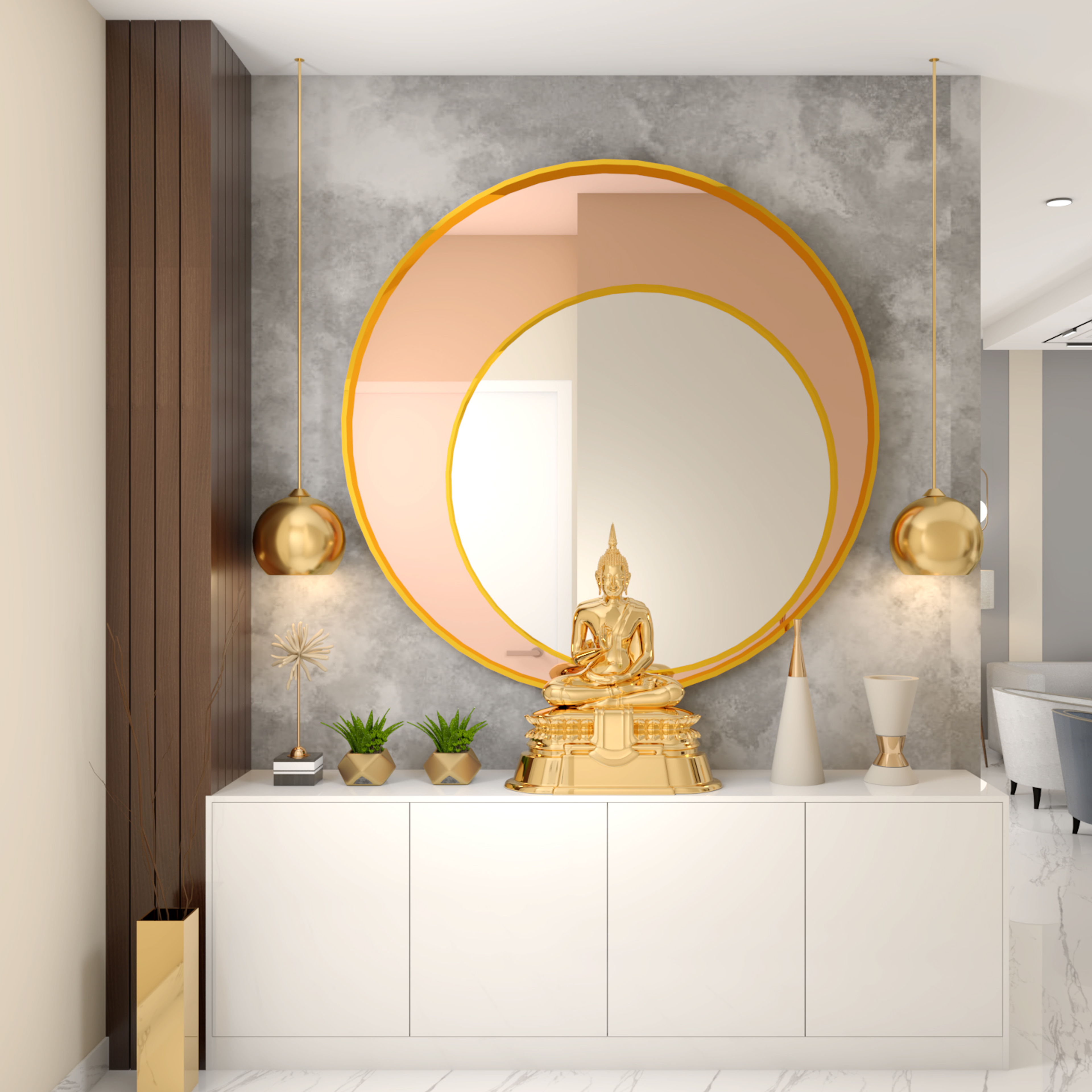 Spacious Foyer  Design Idea - Livspace