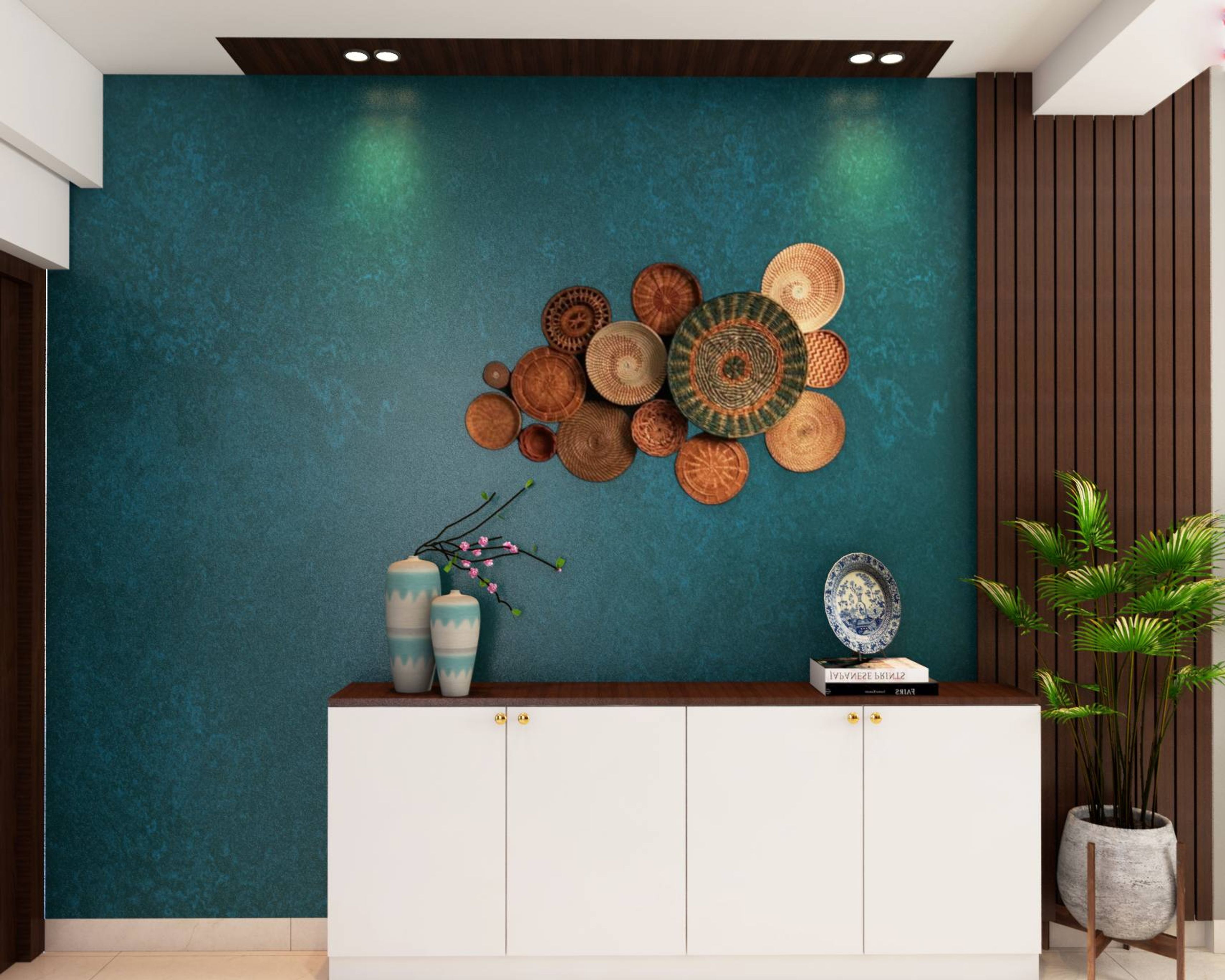 Modern Foyer Design - Livspace