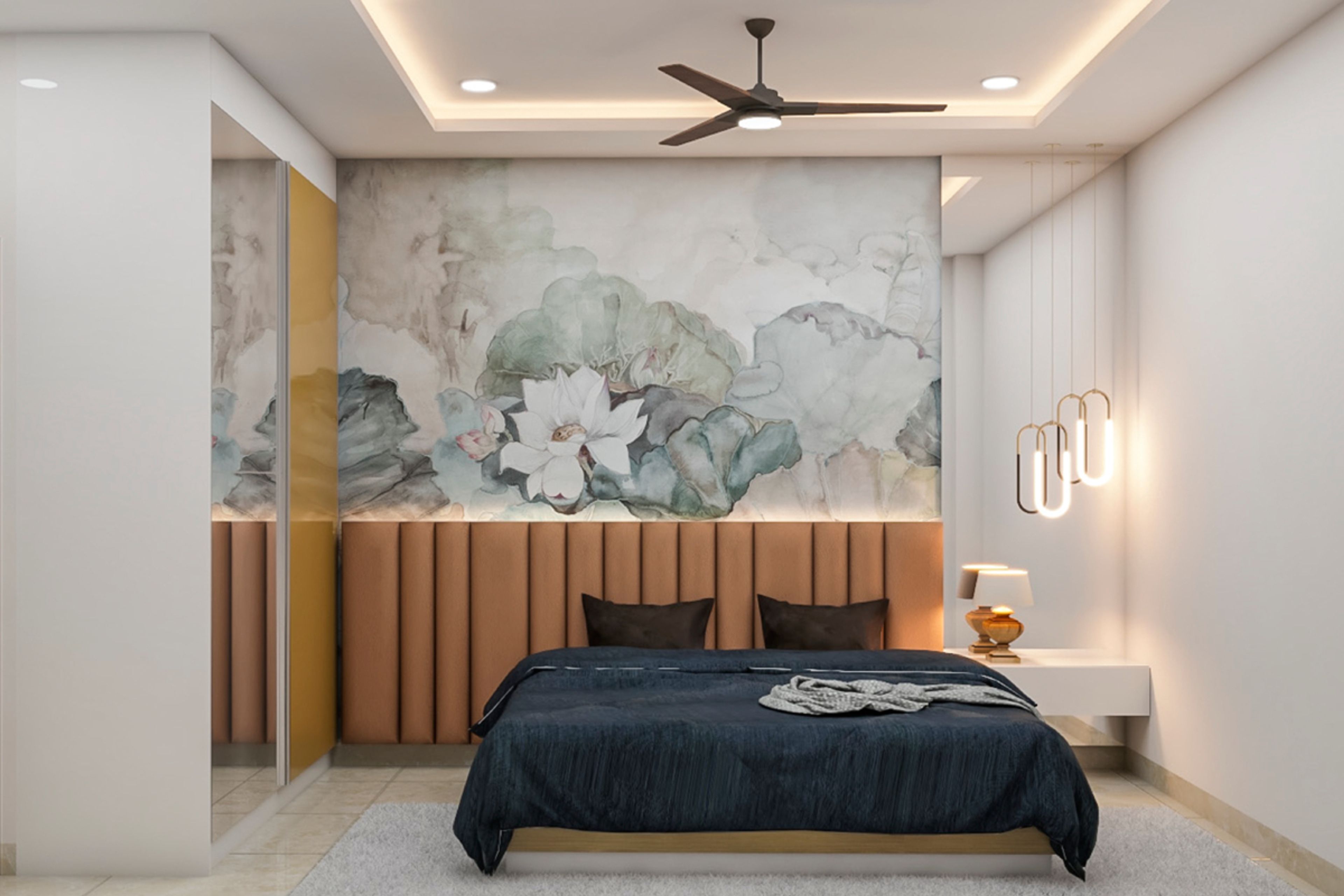 Modern Guest Bedroom Design - Livspace