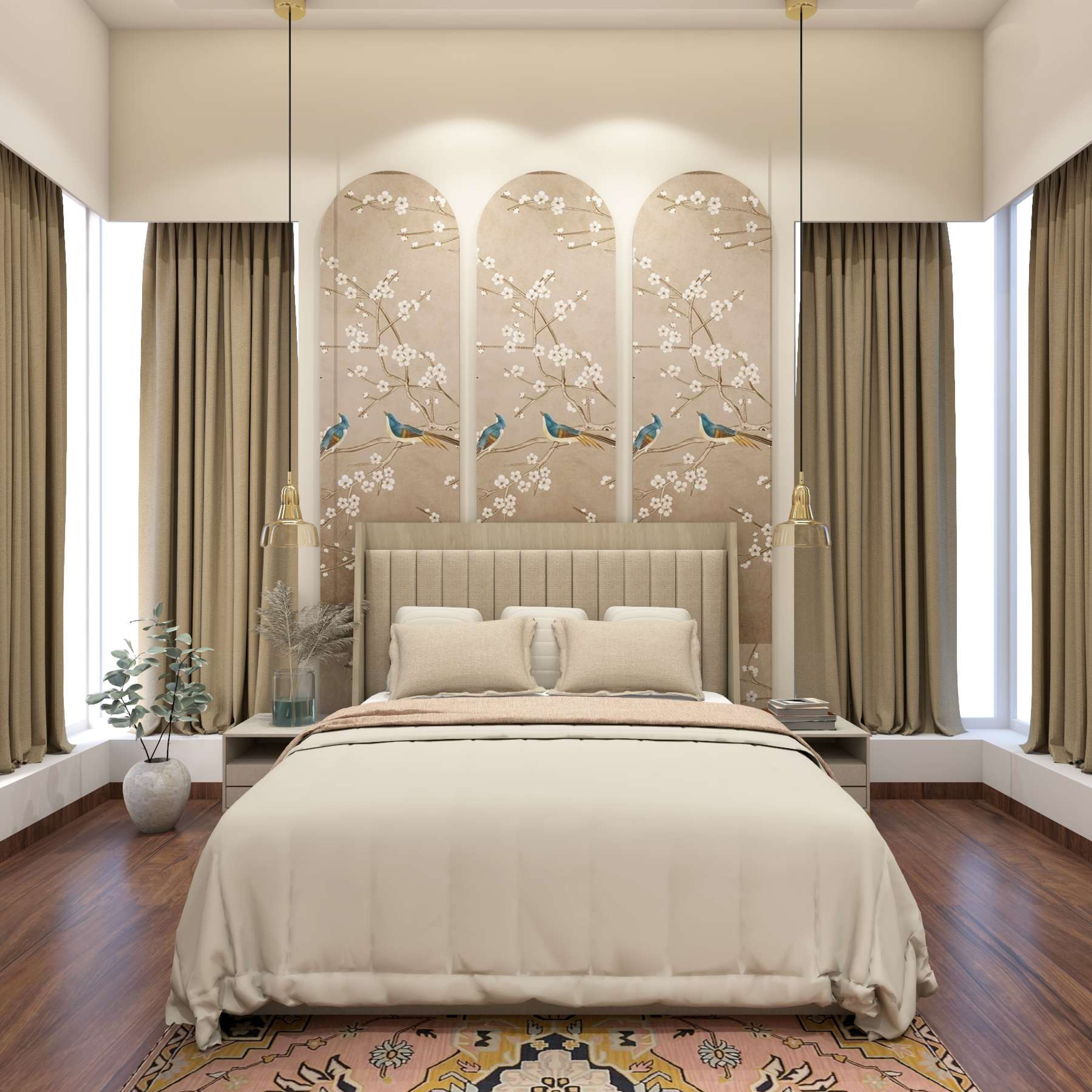 Contemporary Guest Bedroom Design - Livspace