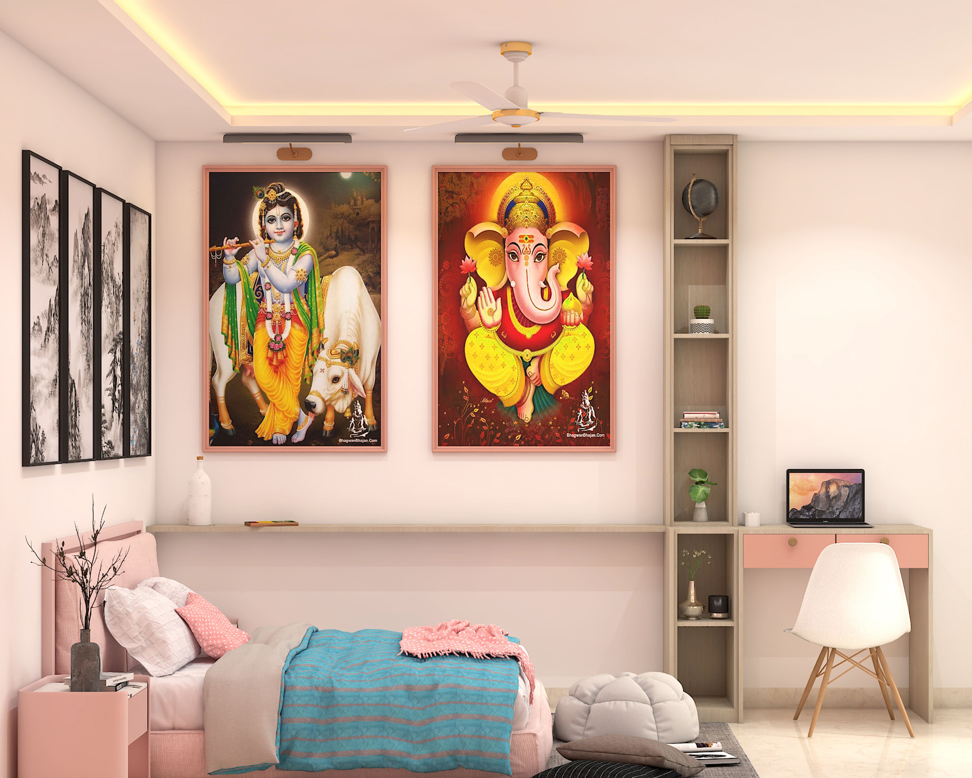 Compact Guest Room - Livspace