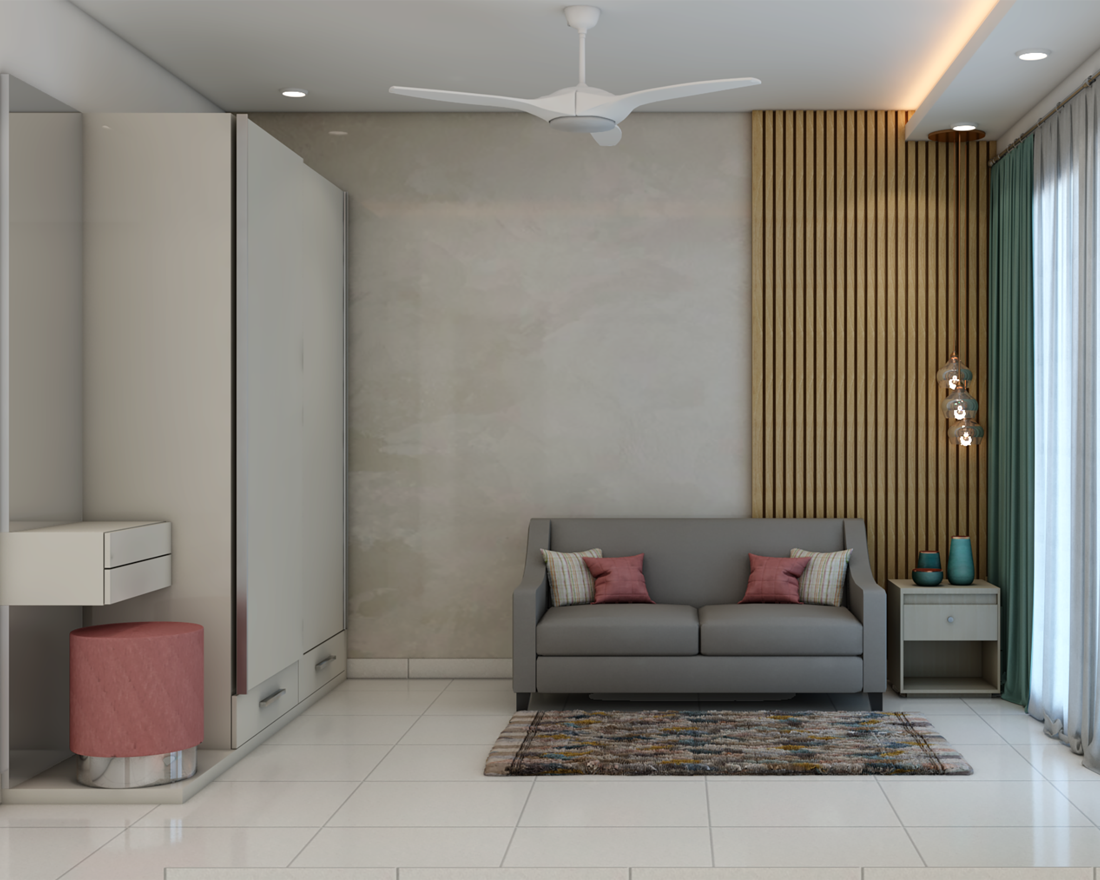 Spacious Home Office Design Idea - Livspace