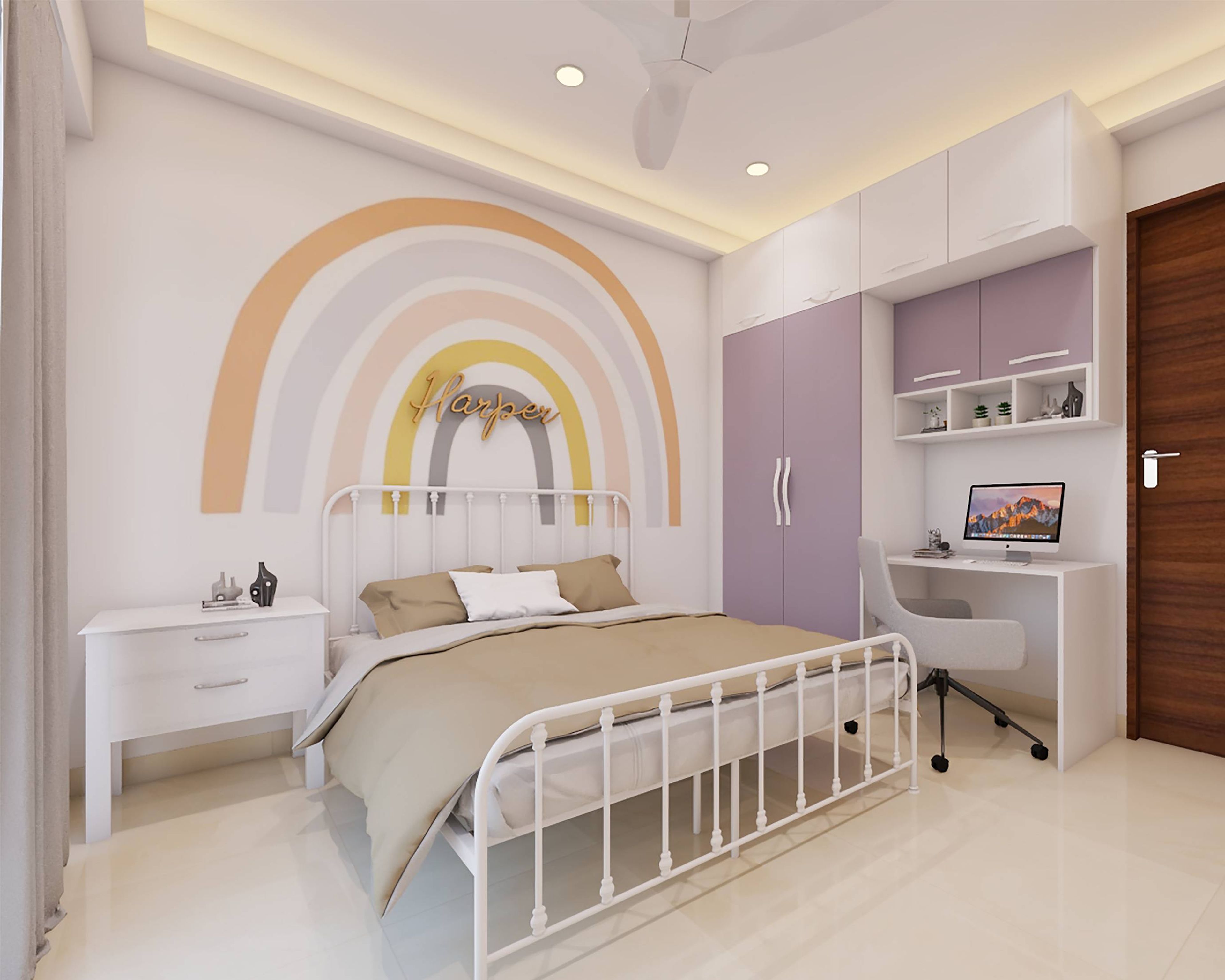 Modern Kid's Bedroom Design With Colourful Interiors