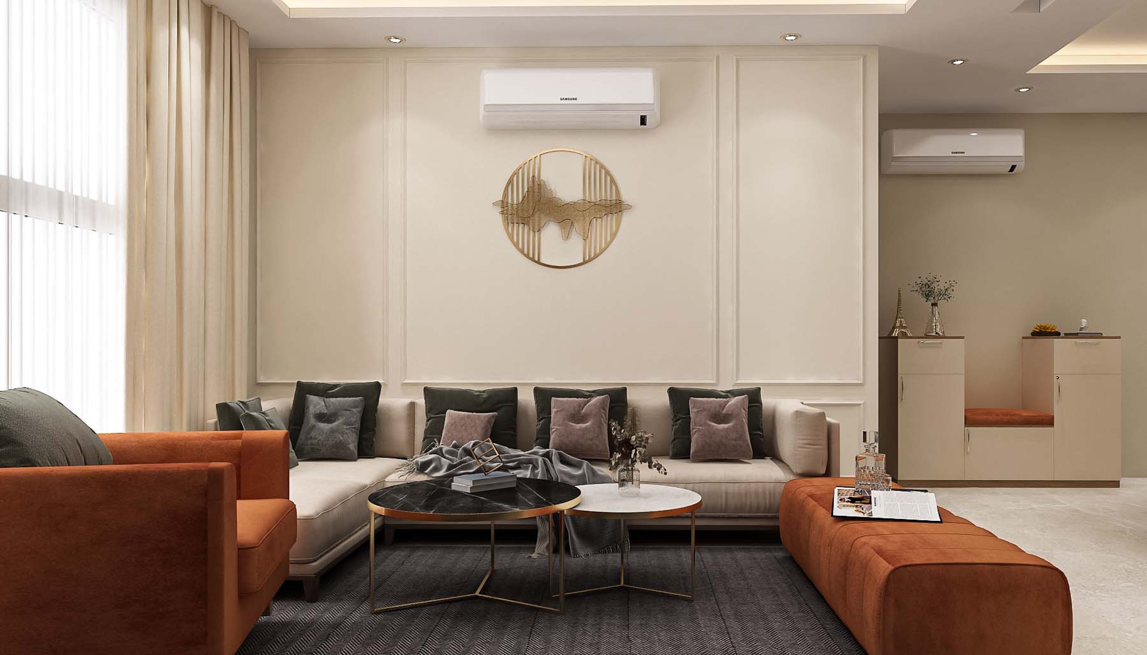 Minimal Living Room – Livspace