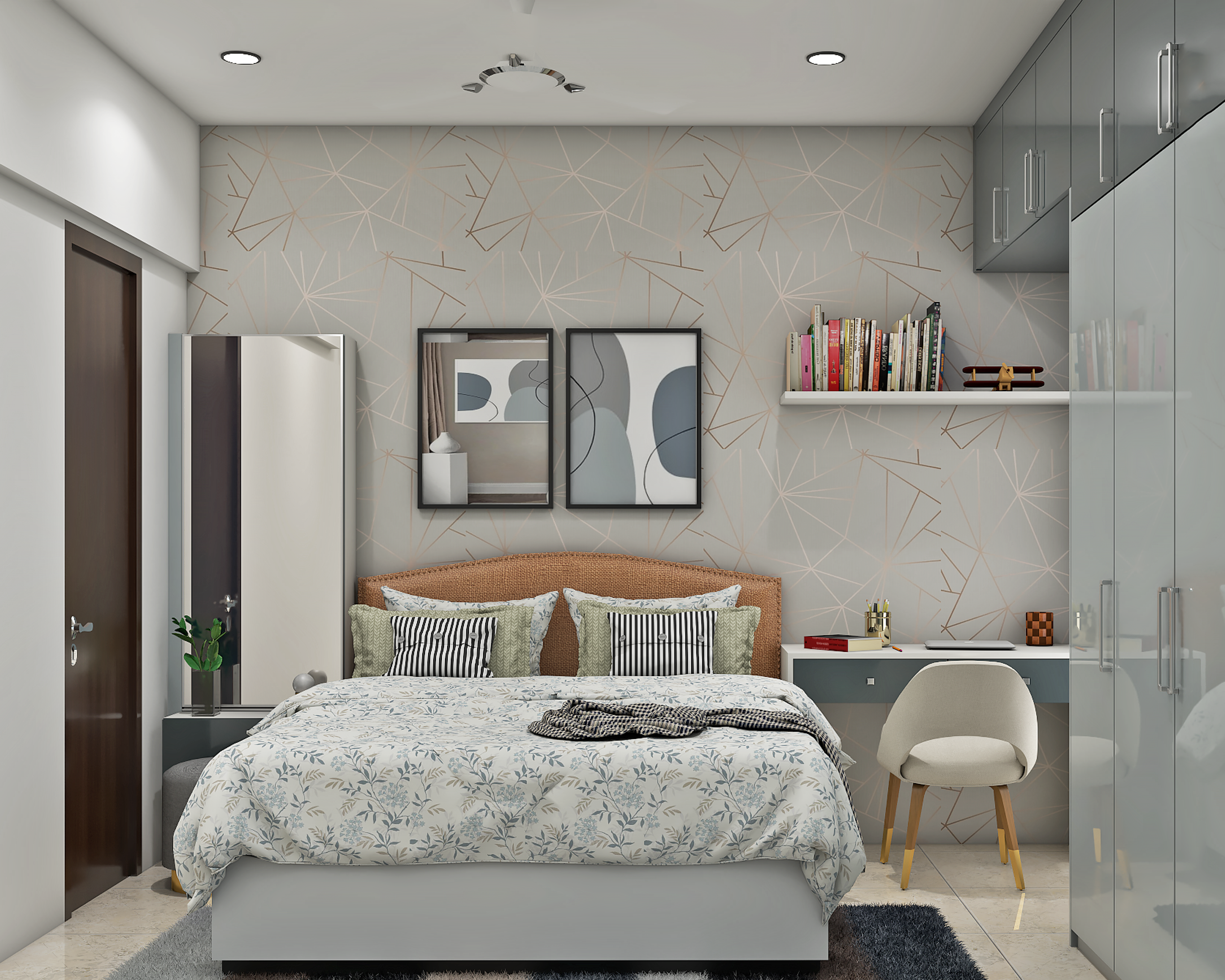 Modern Master Bedroom – Livspace
