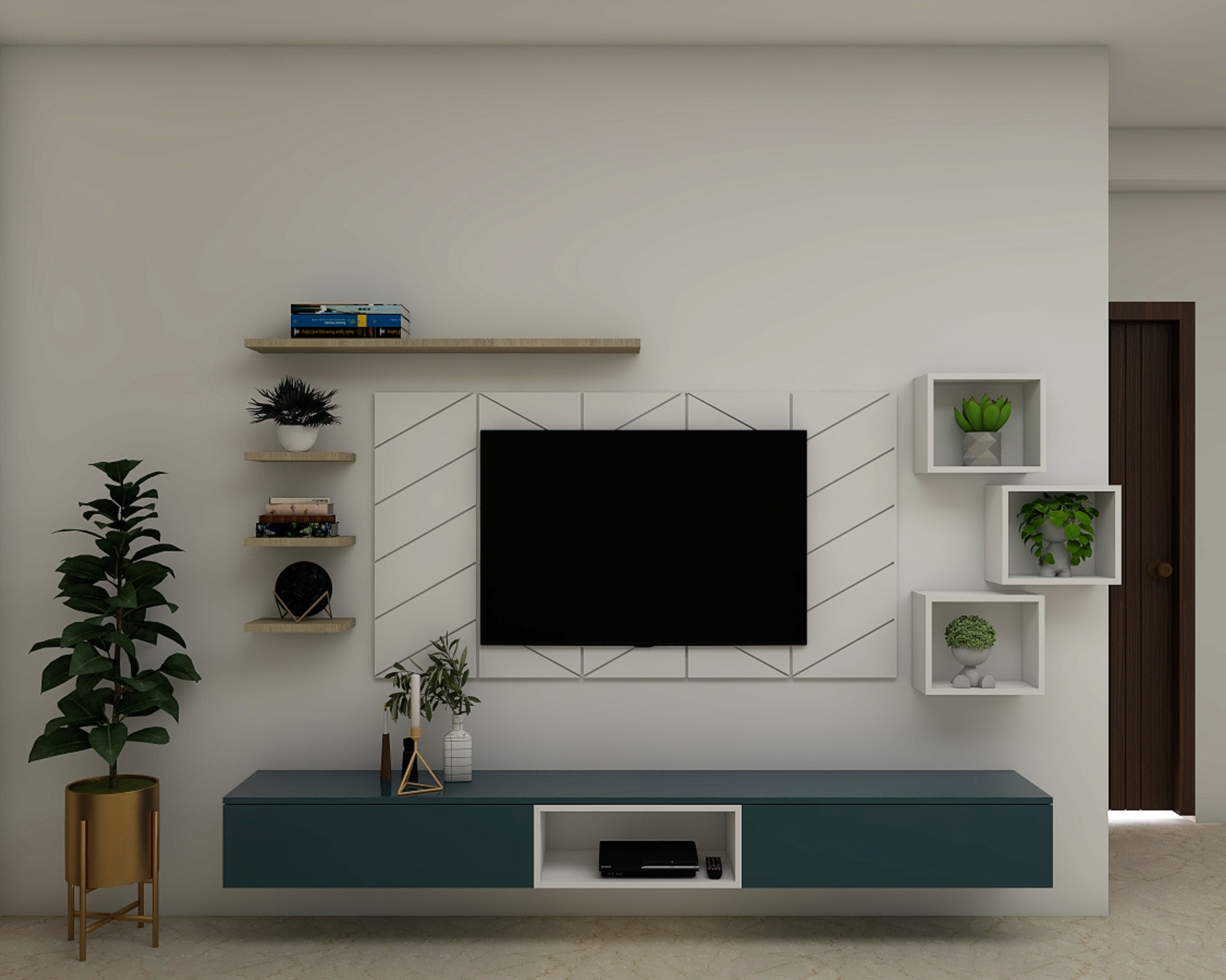 Modern TV Unit - Livspace