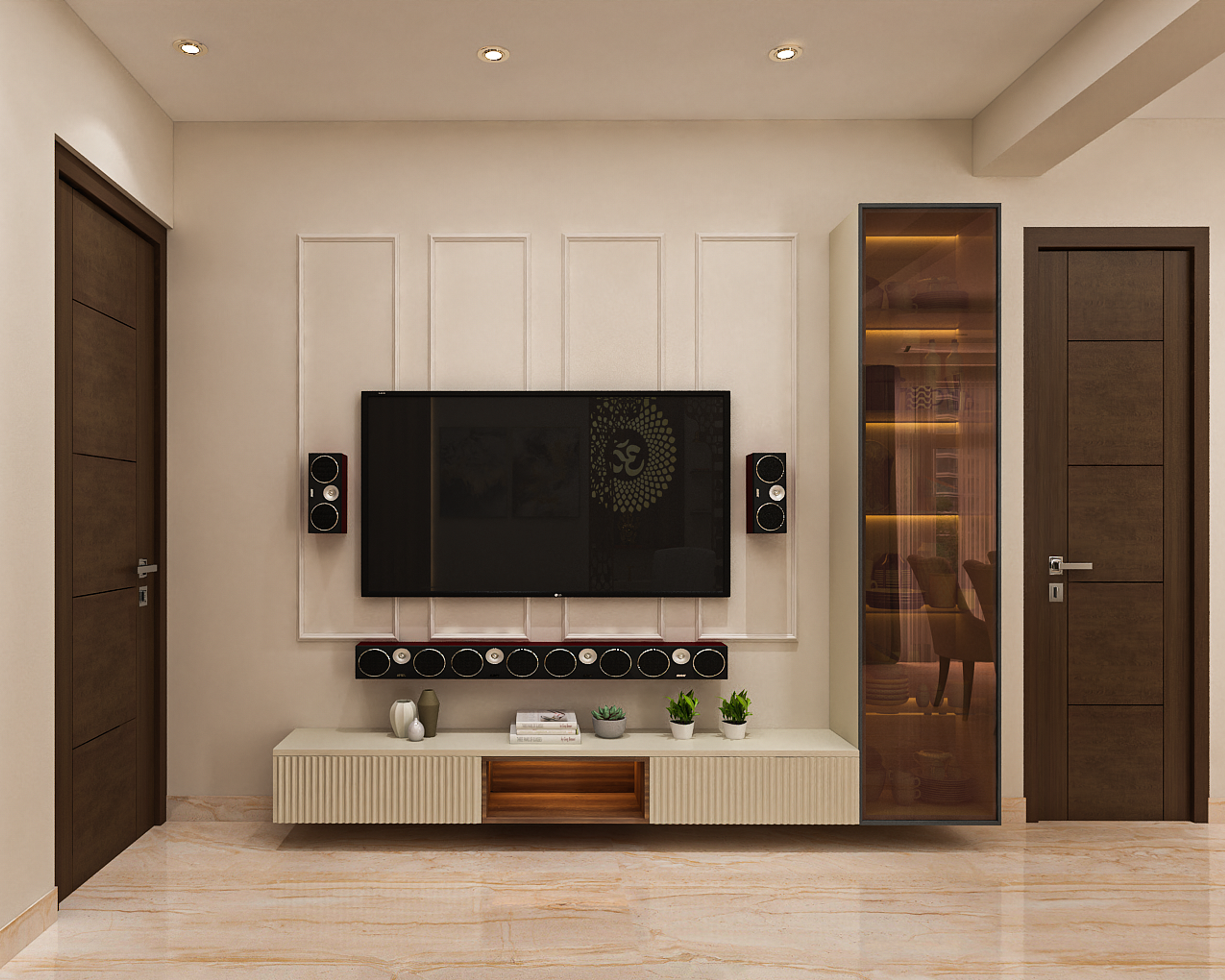 Modern TV Unit - Livspace