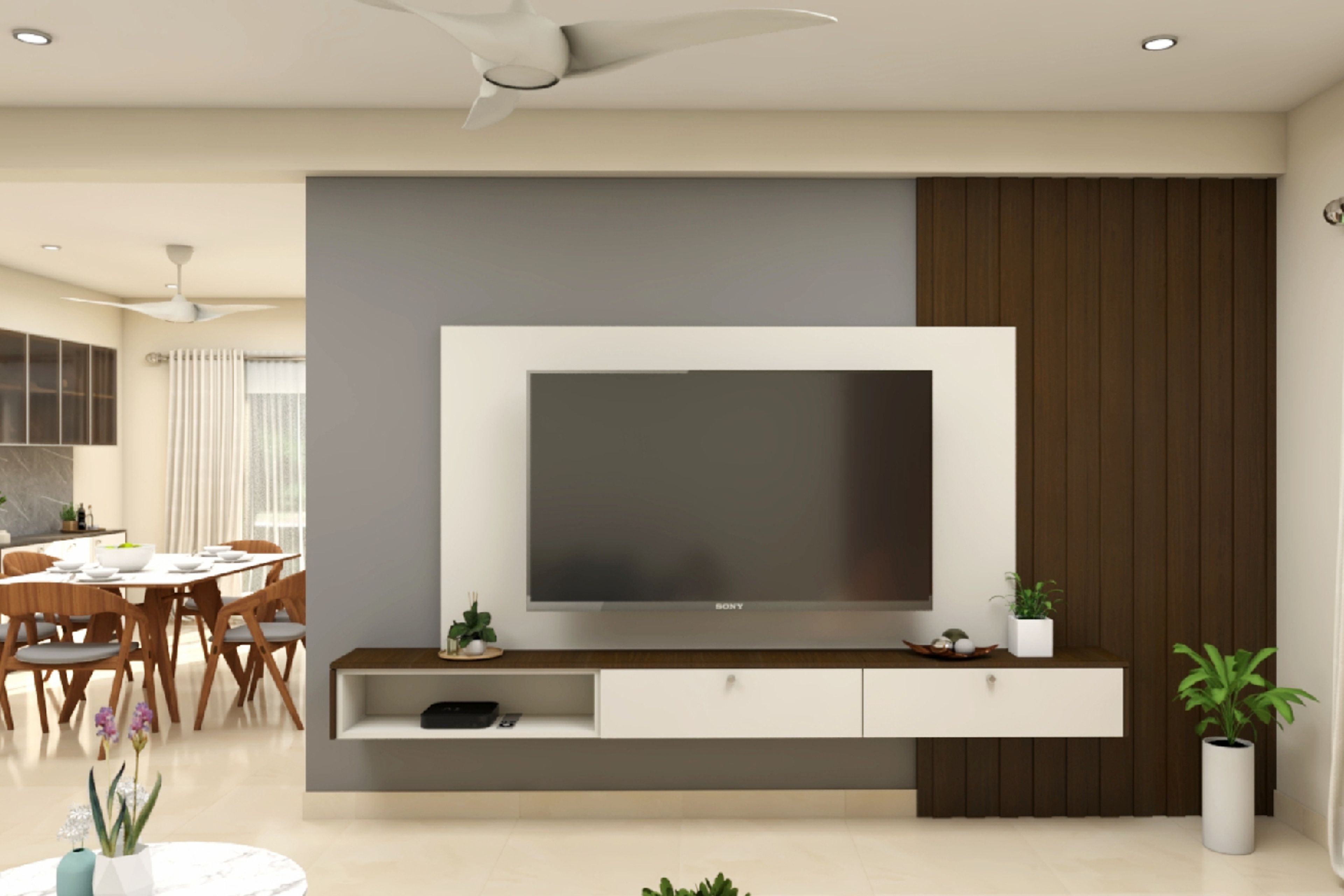 Modern TV Unit - Livspace