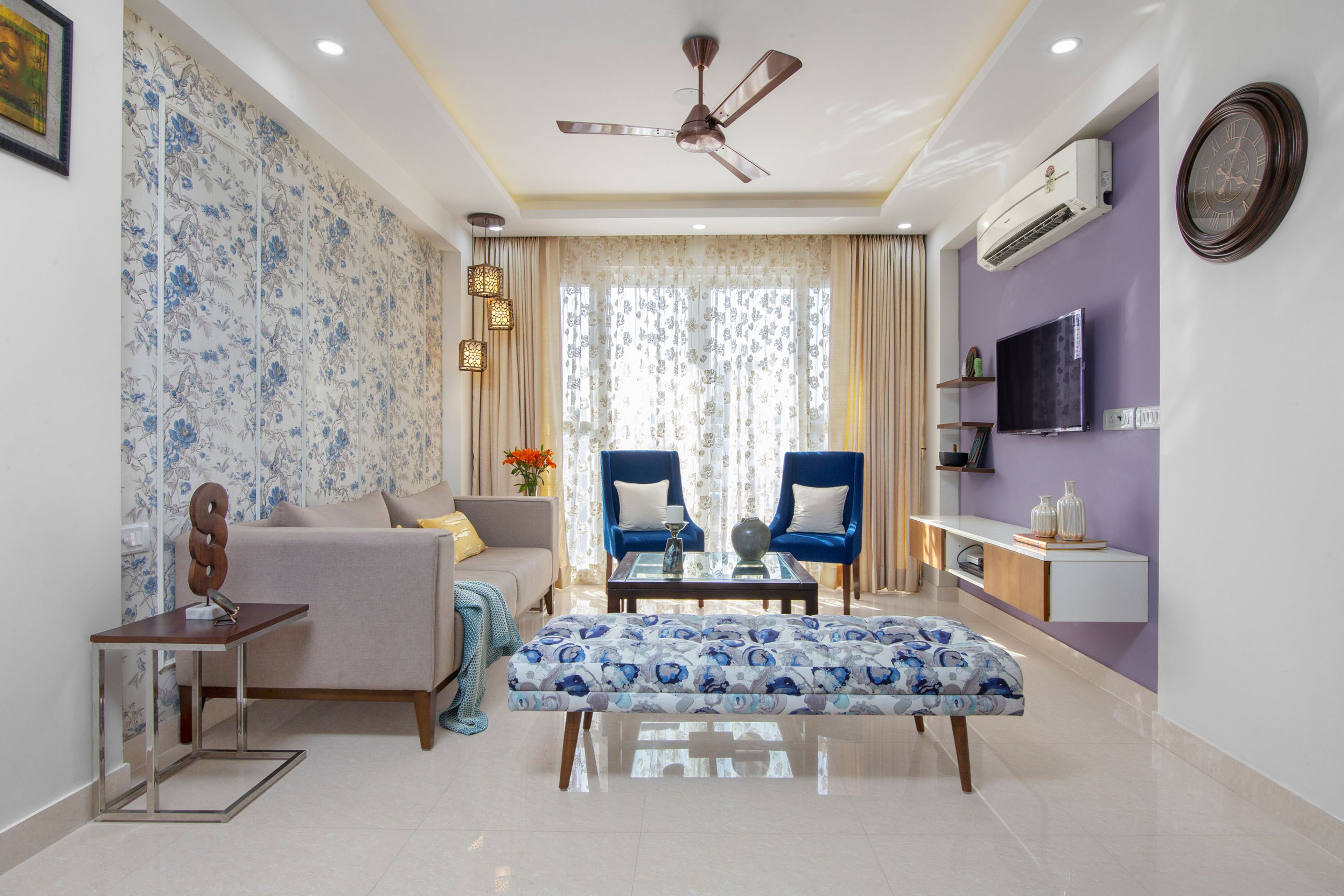 Contemporay 3-BHK Flat In Dwarka