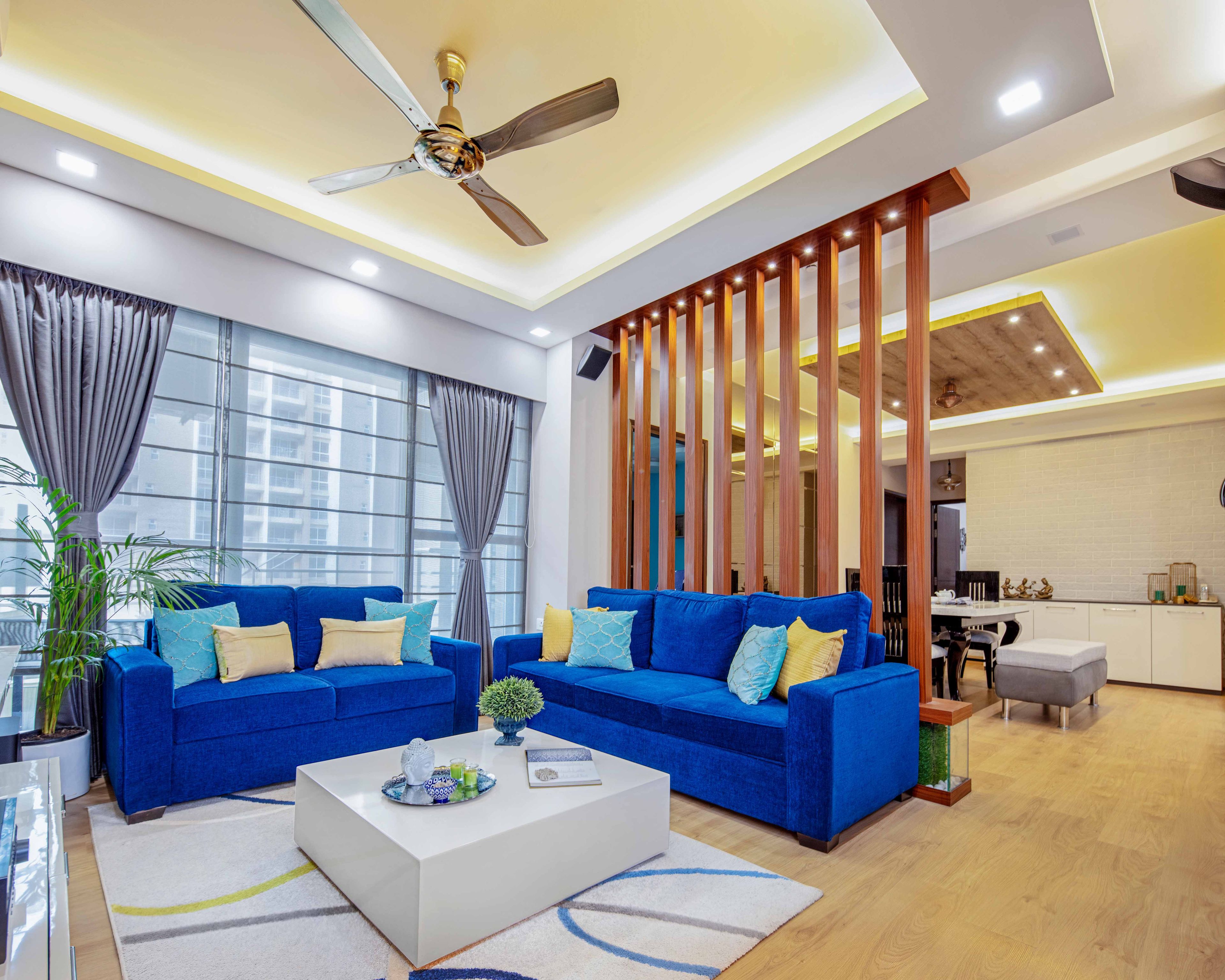 Contemporary 3-BHK Flat In Noida