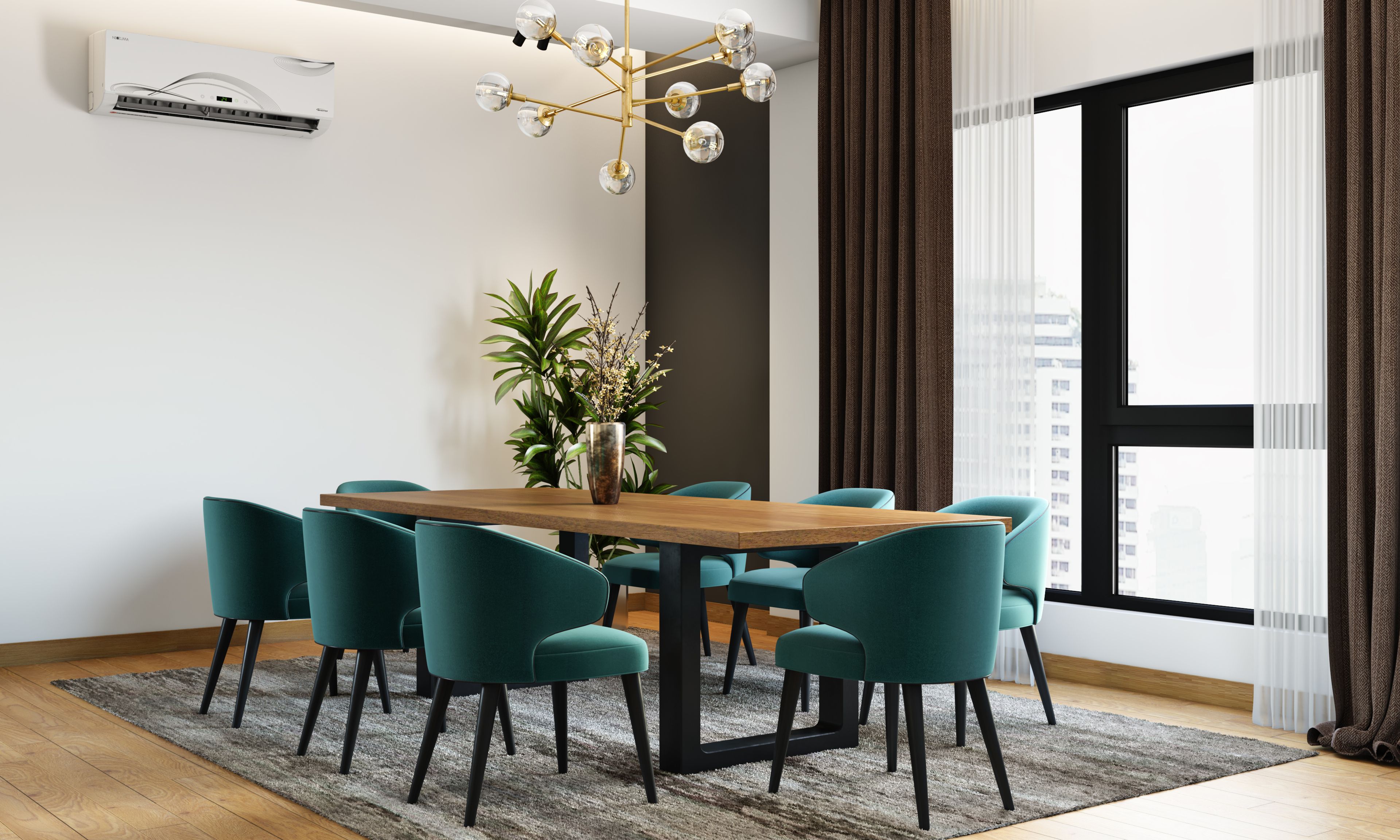 Spacious Dining Room - Livspace