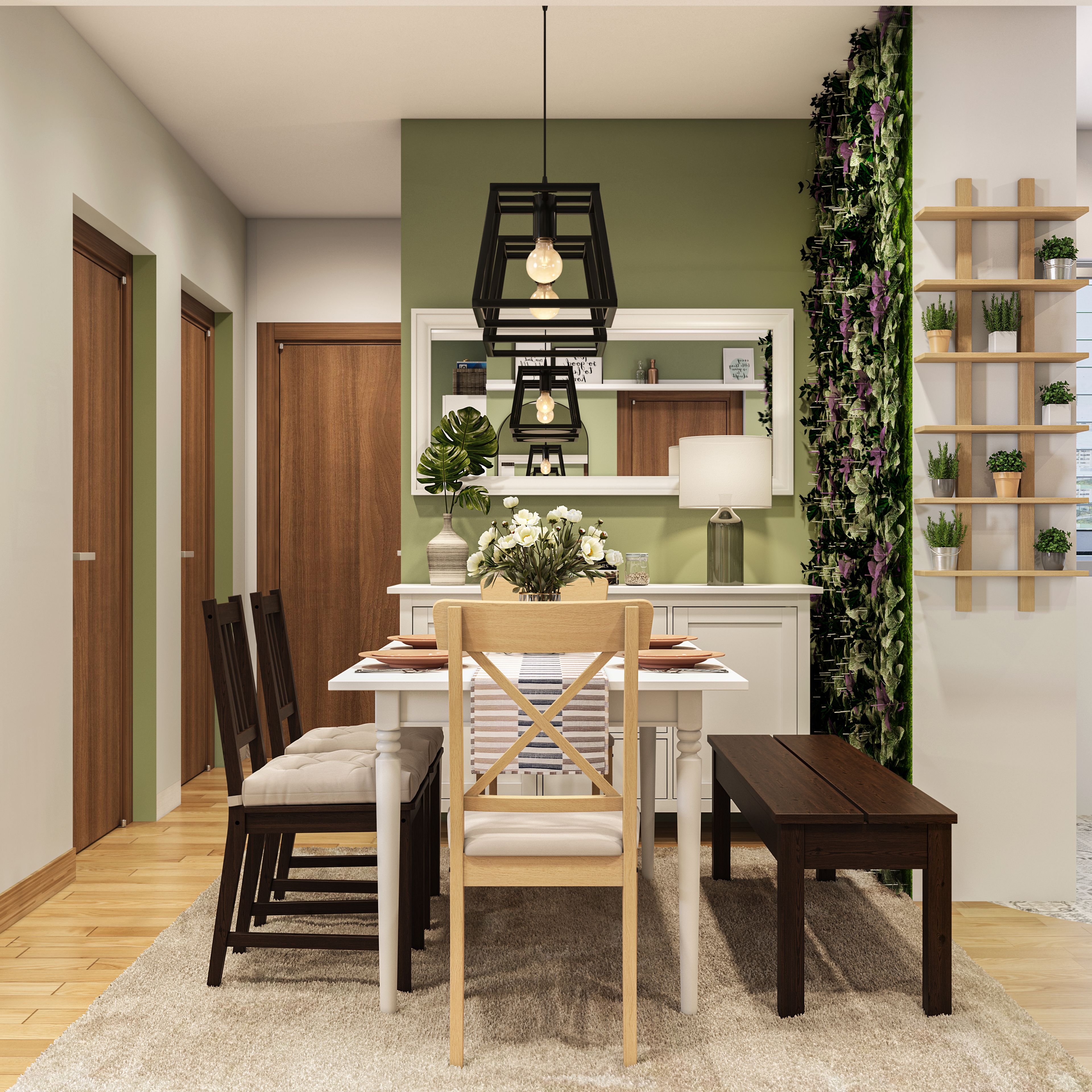 Modern Style Dining Room Design - Livspace