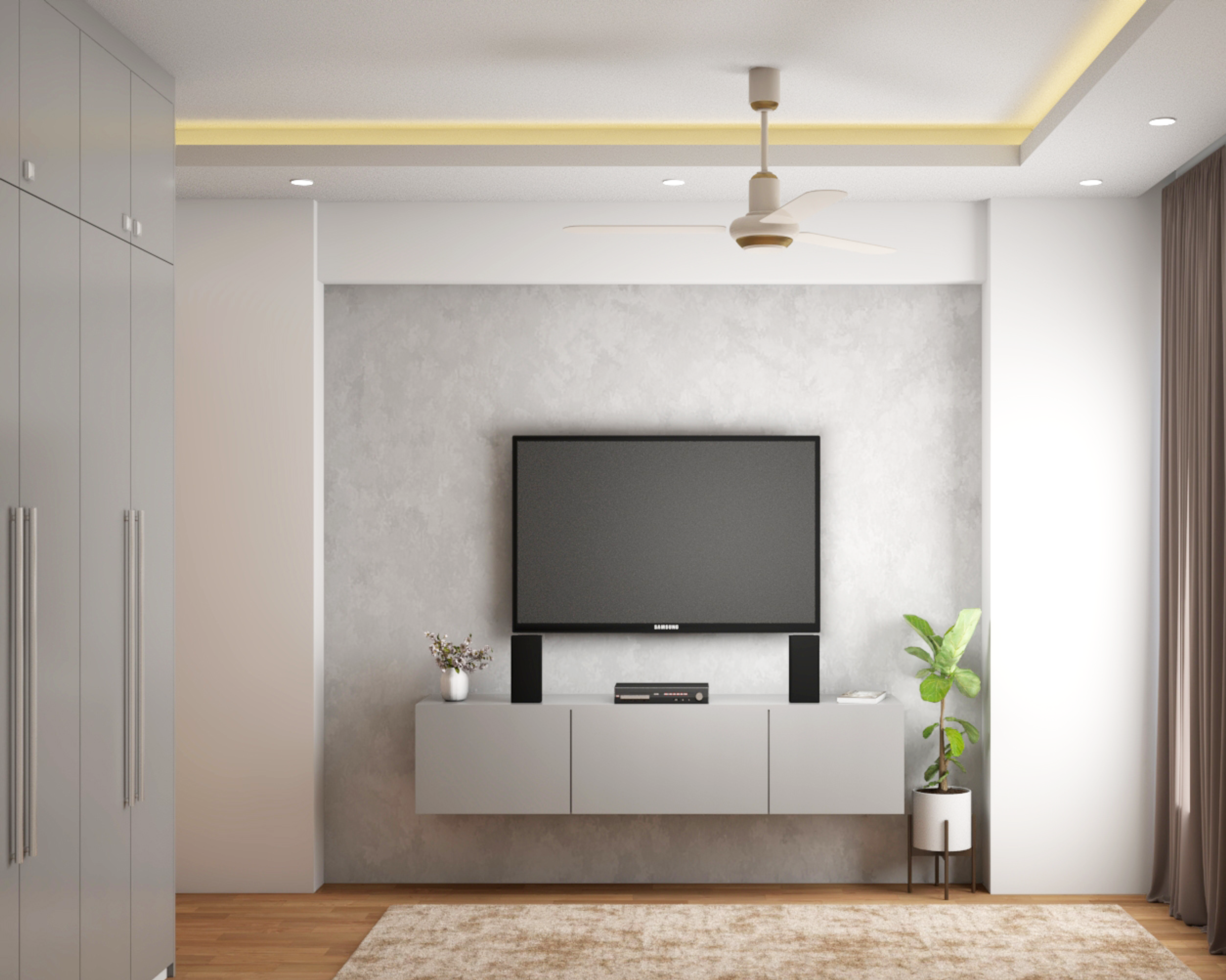 Classic Easy To Maintain Guest Bedroom With Low Maintenance - Livspace