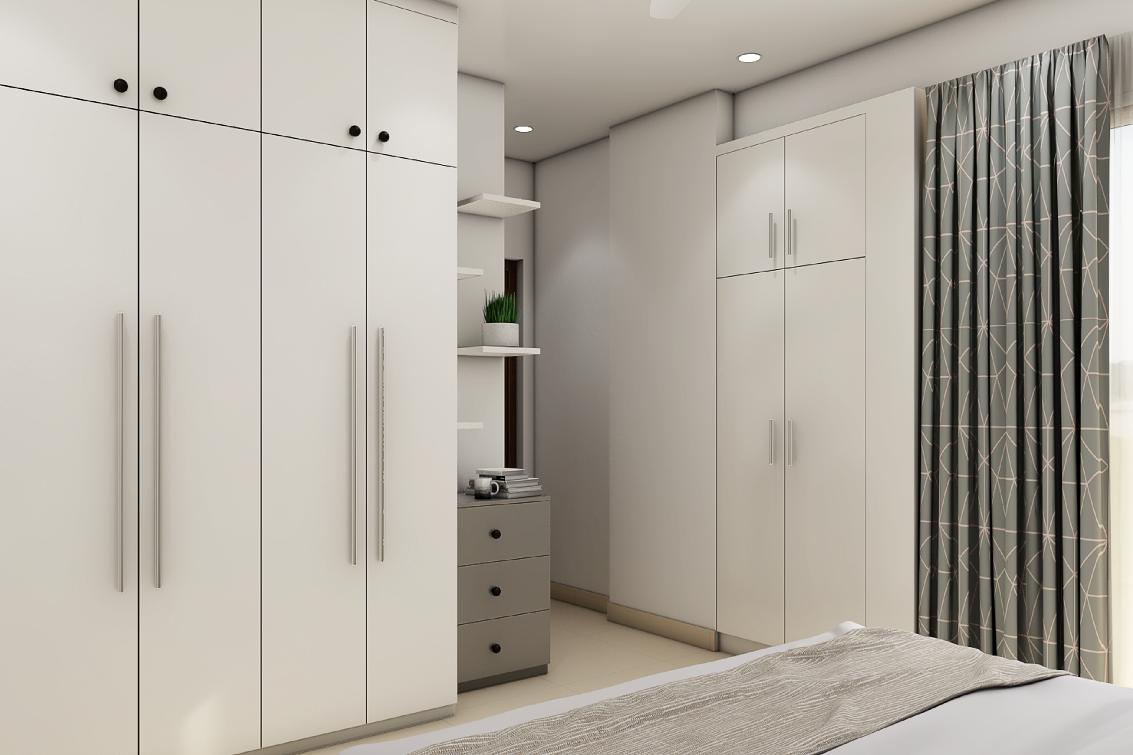 Rustic Themed Guest Room Design For Rental Homes - Livspace